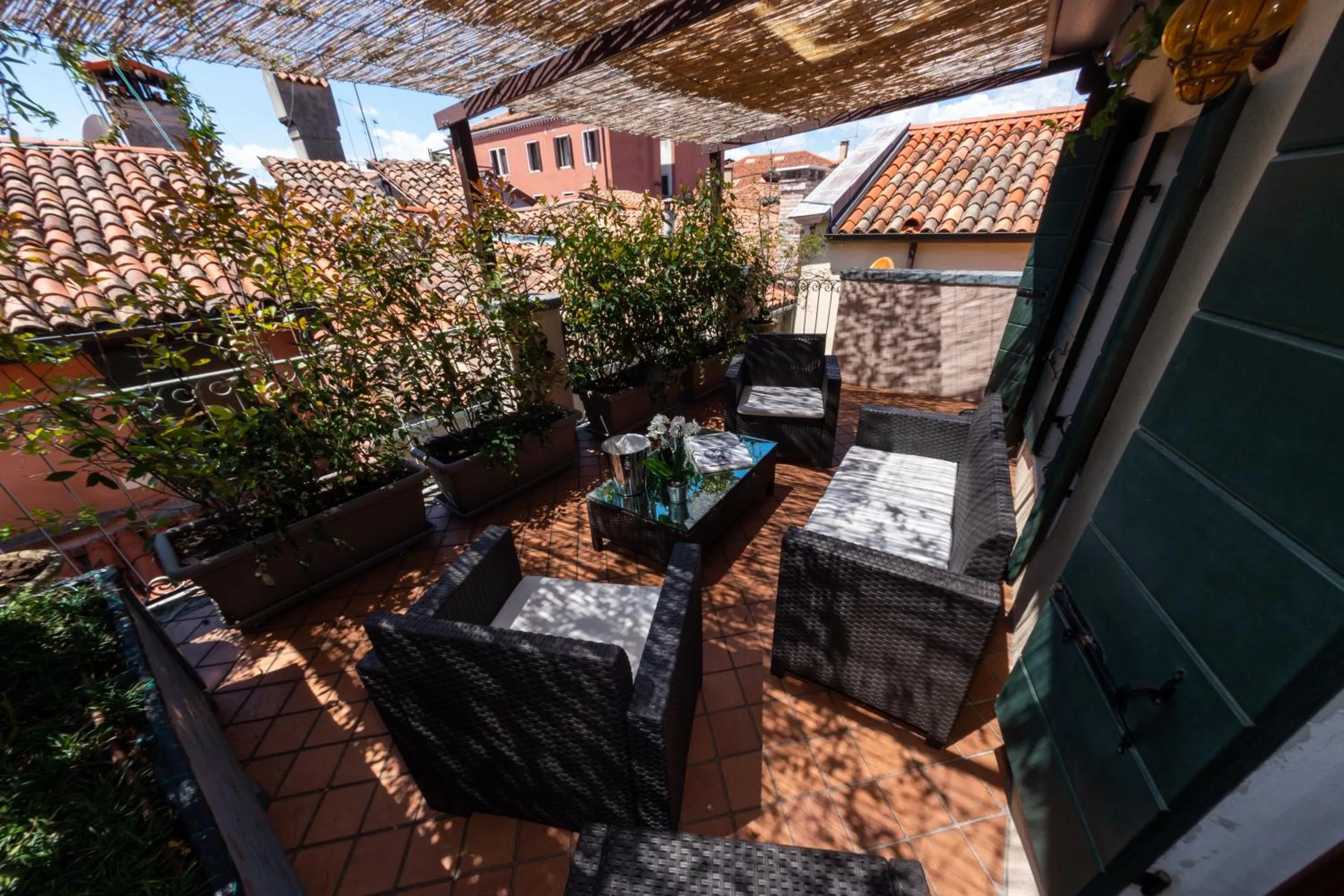 Balcony/Terrace in Cà dell'arte Suite