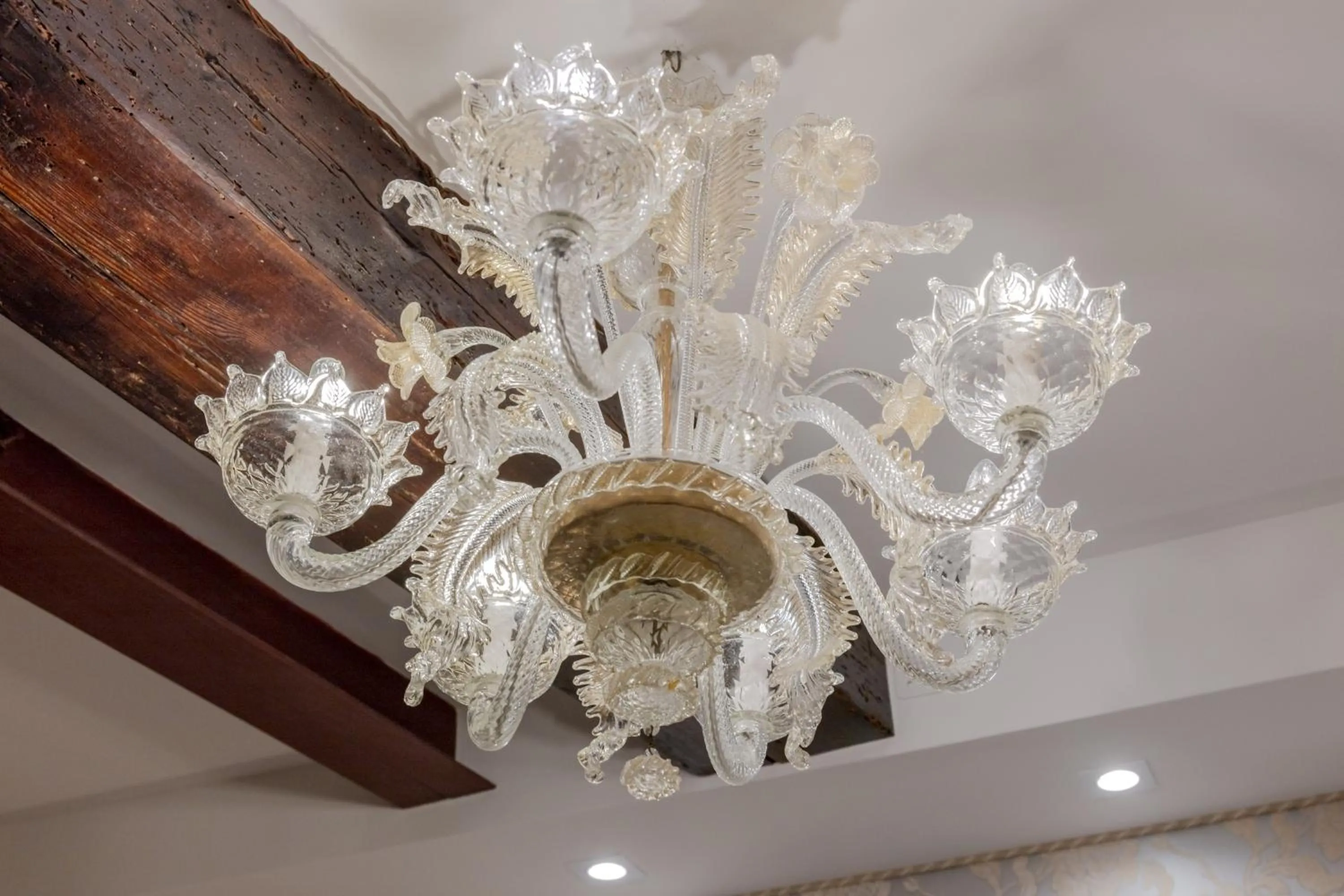 Decorative detail in Cà dell'arte Suite