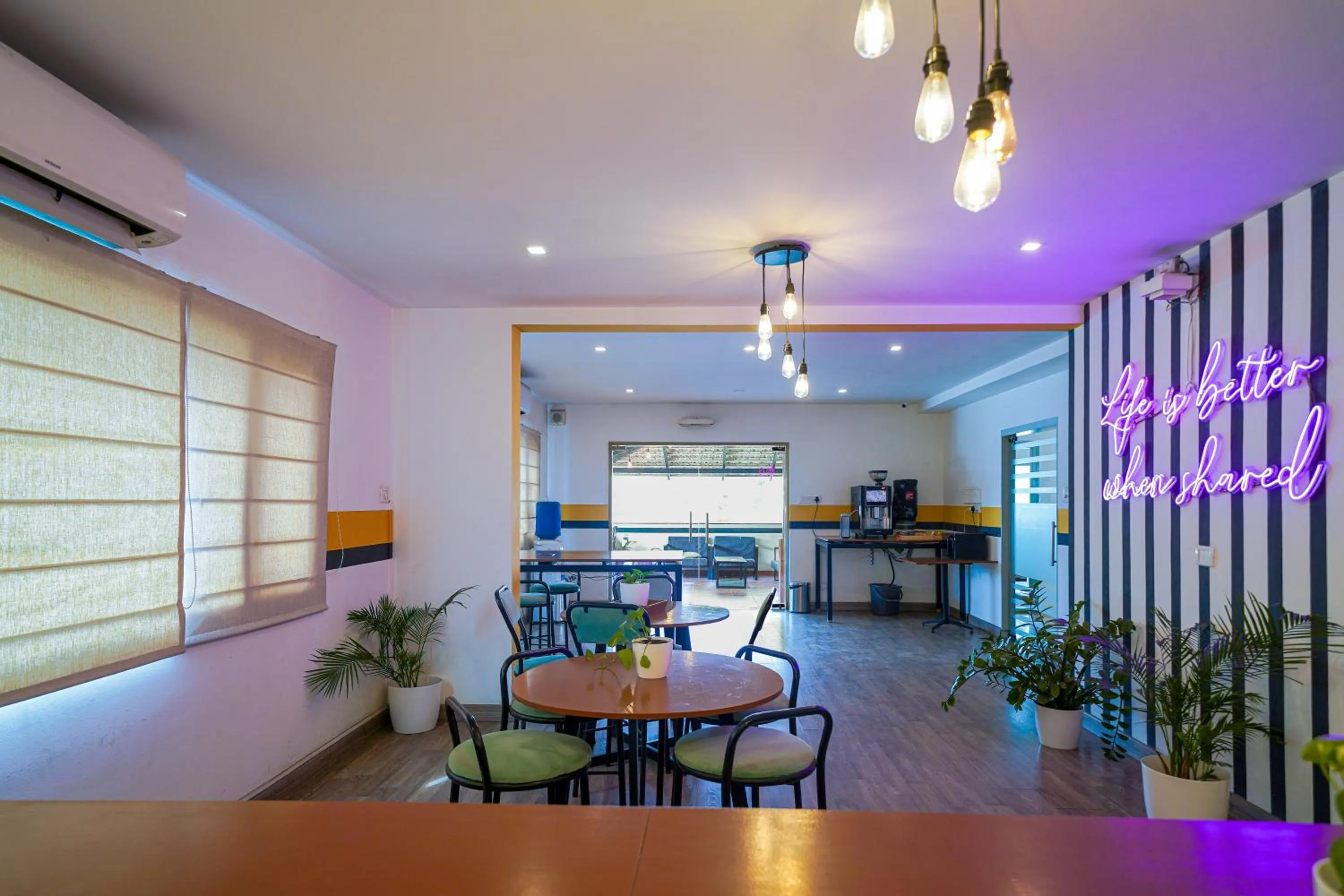 Seating area in Olive Zip Koramangala 100Ft Road by Embassy Group