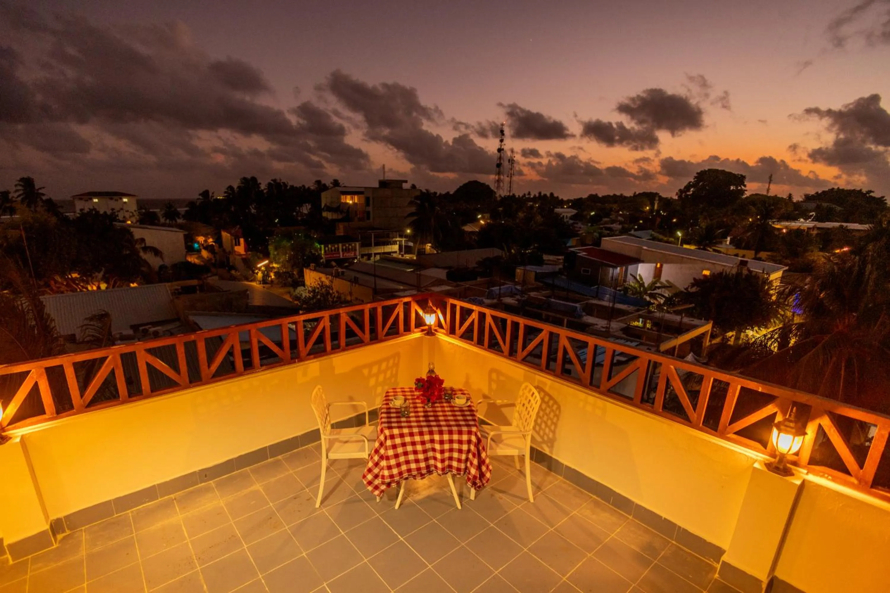 Patio in Batuta Maldives Fourson