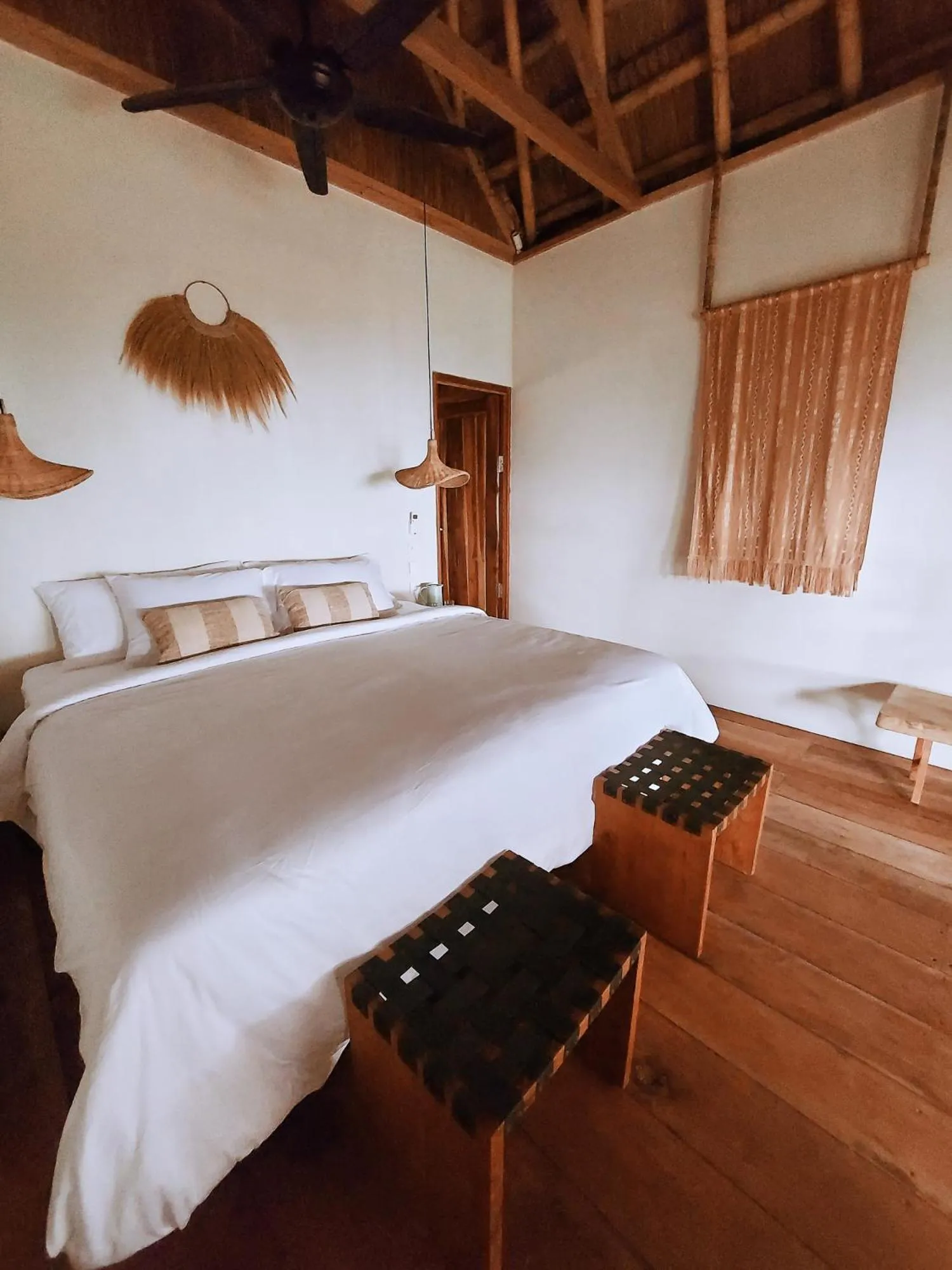 Bed in Sumba Beach House