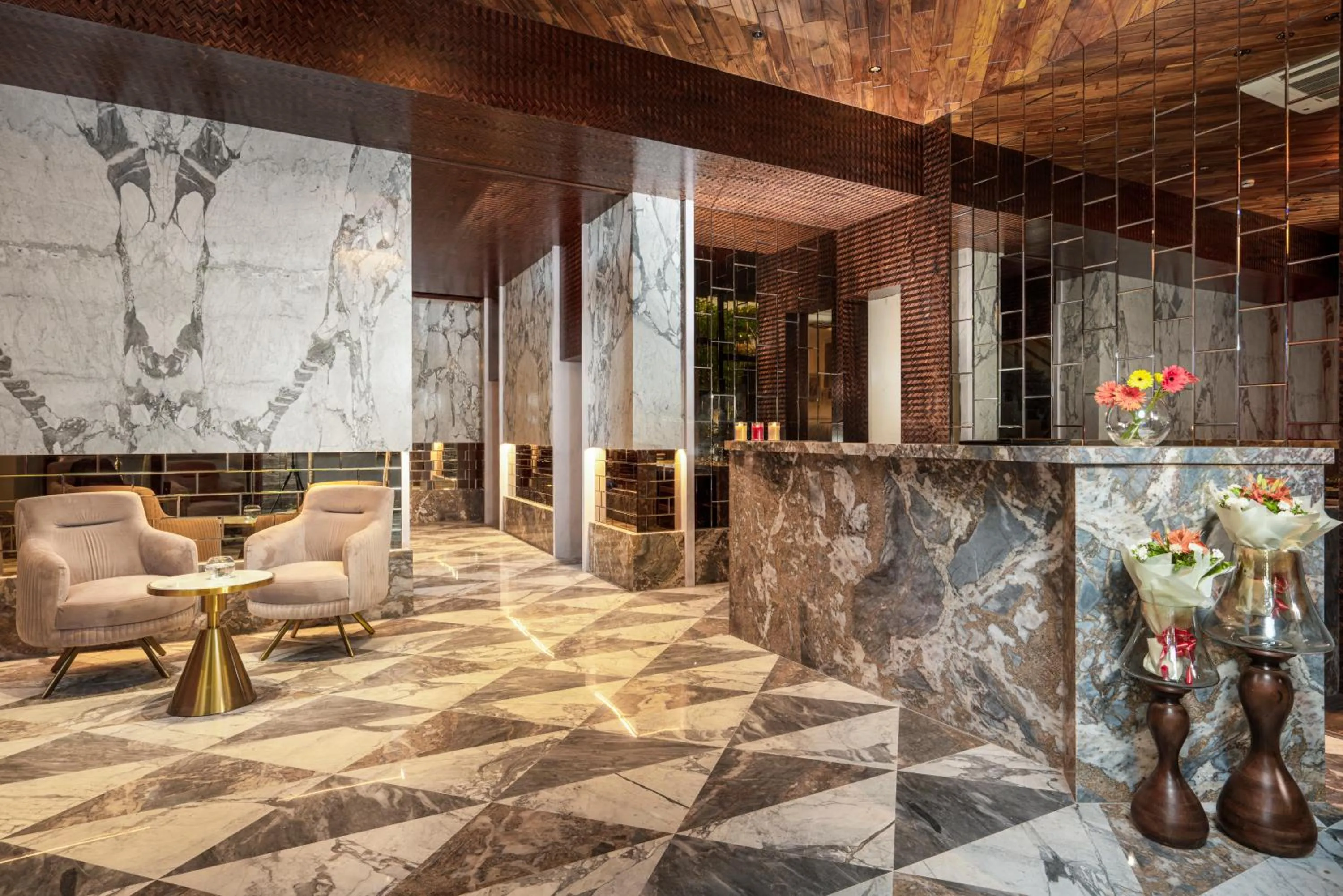 Lobby or reception in Ginger Mumbai, Goregaon