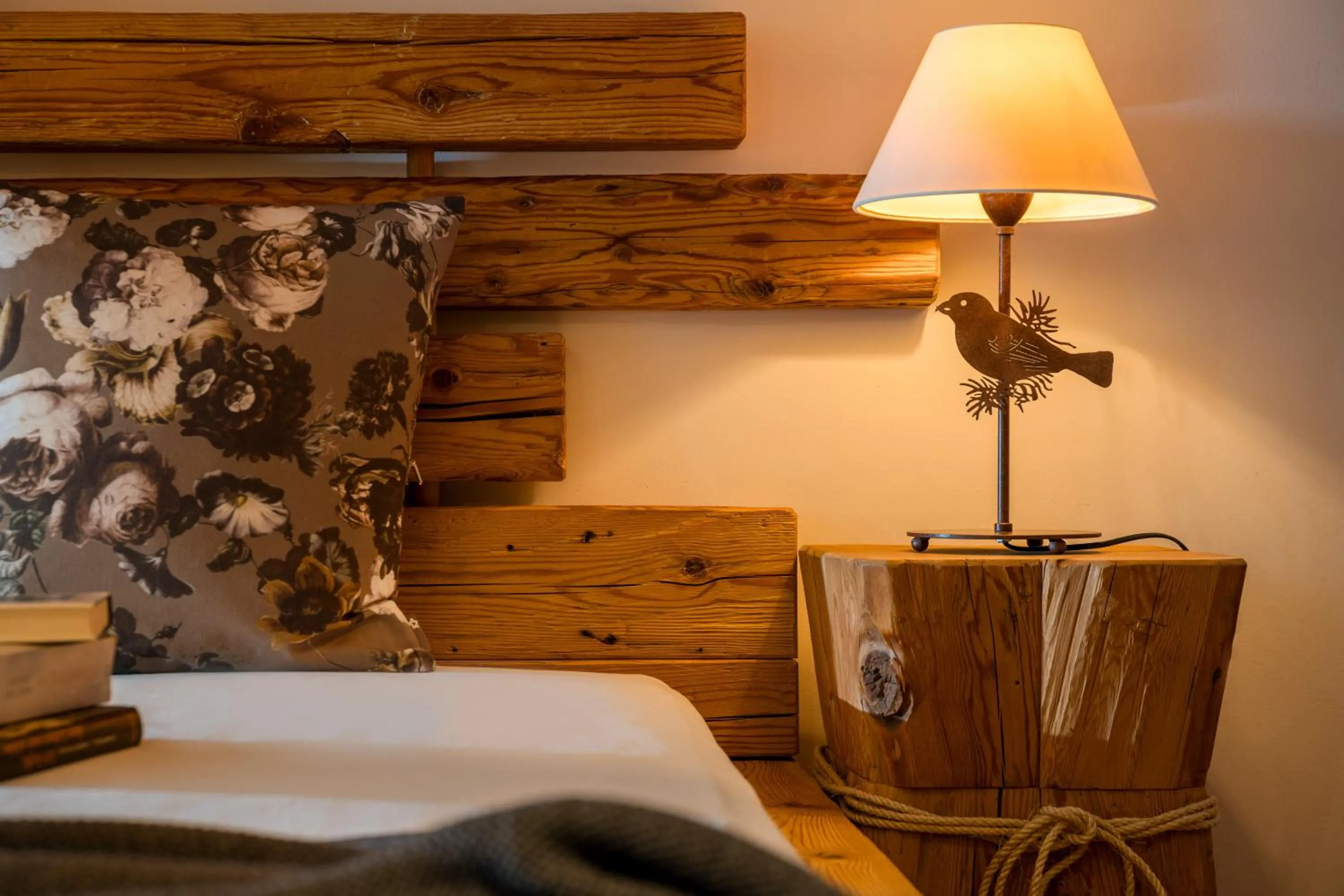 Bed in Das Bäckergut am Haldensee