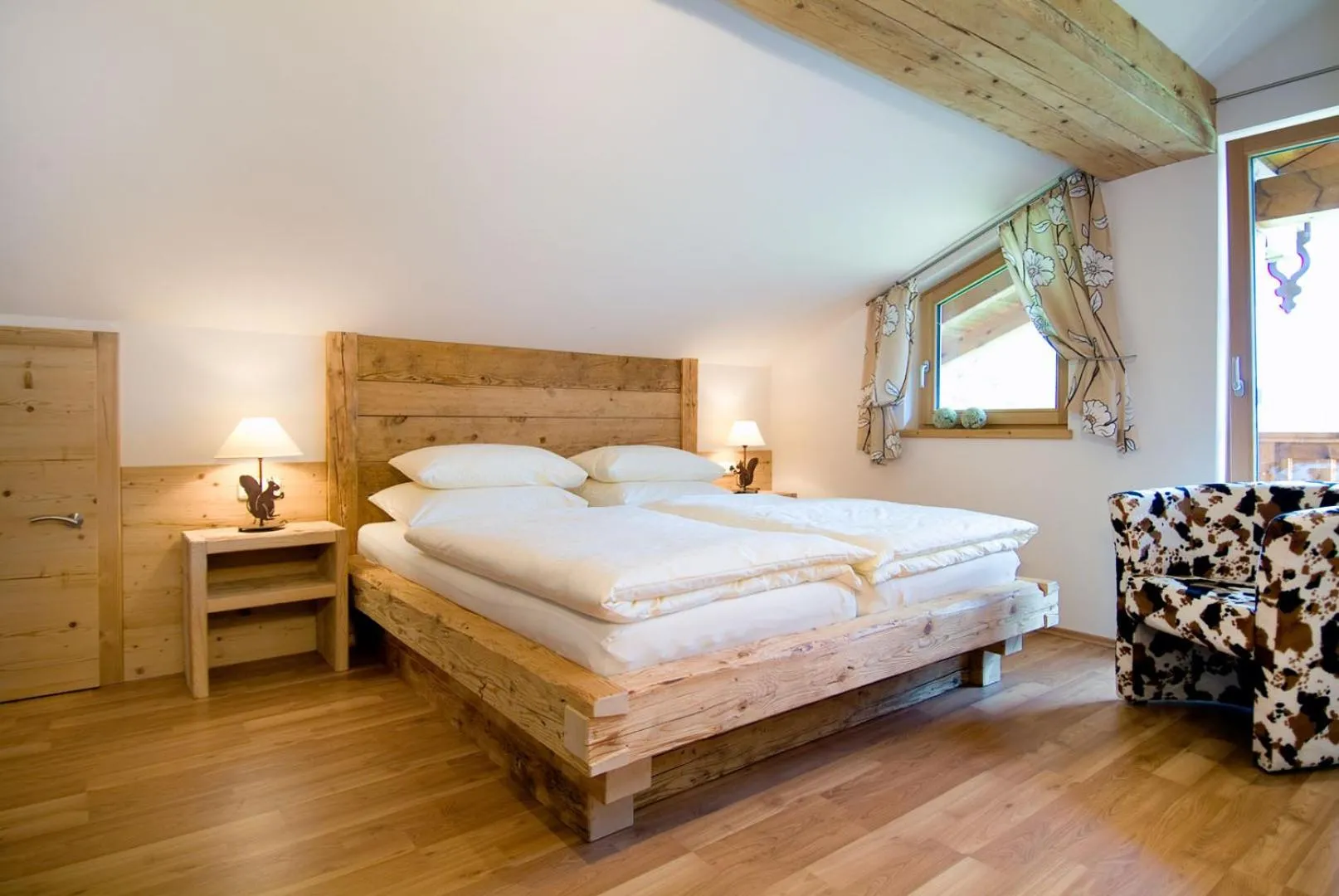 Bed in Das Bäckergut am Haldensee