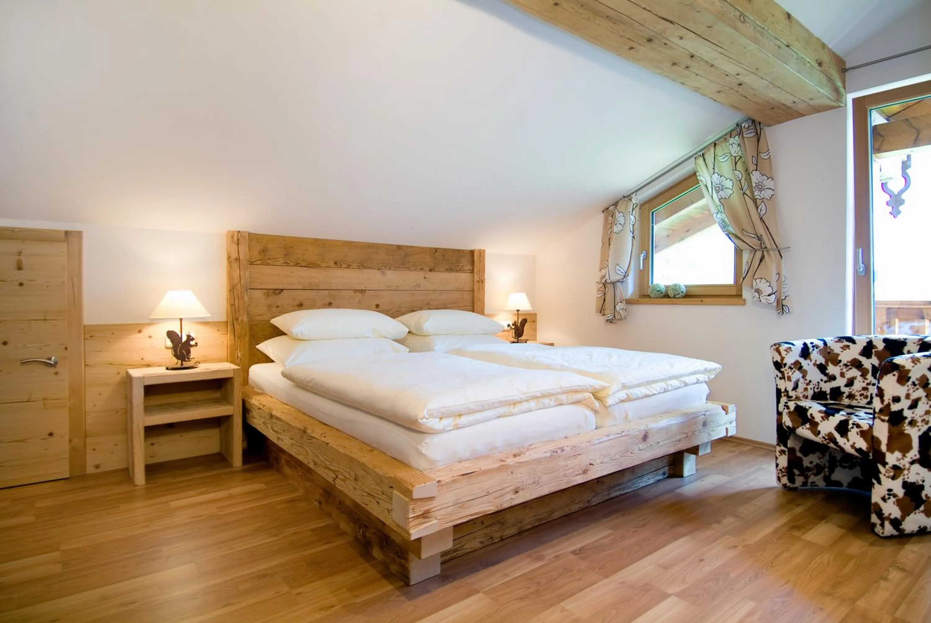 Bed in Das Bäckergut am Haldensee
