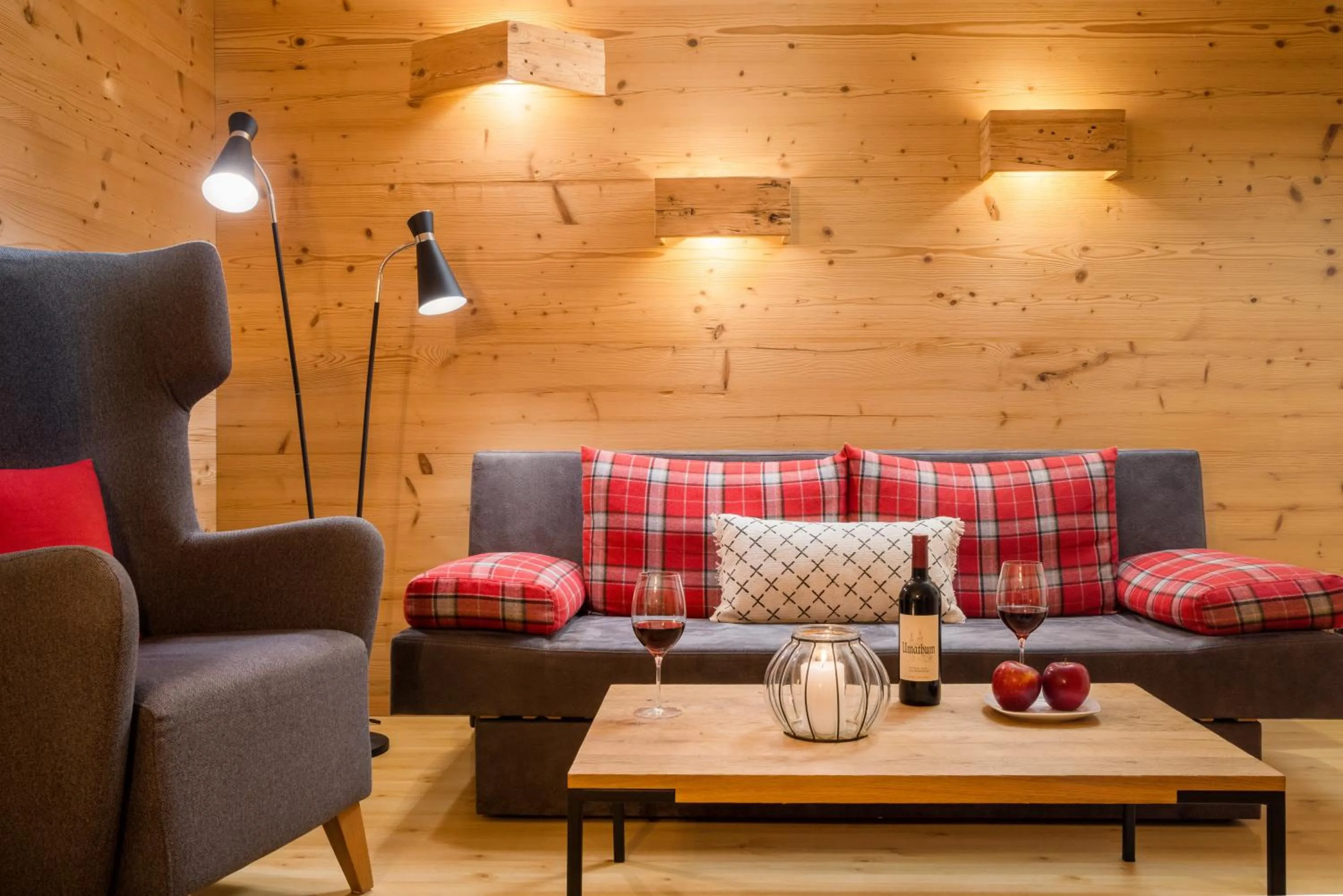 Living room in Das Bäckergut am Haldensee