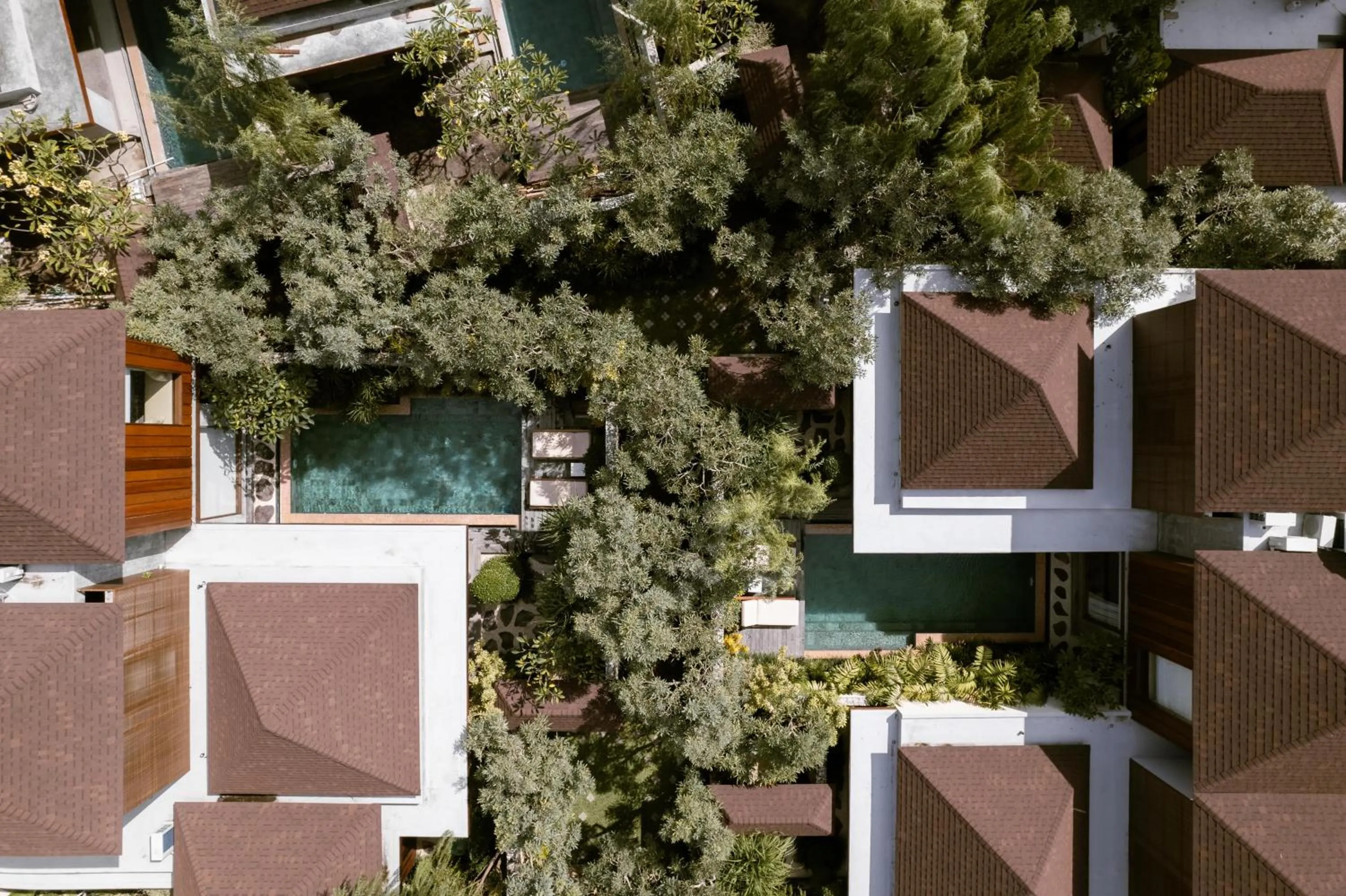 Bird's eye view in Munno Villa