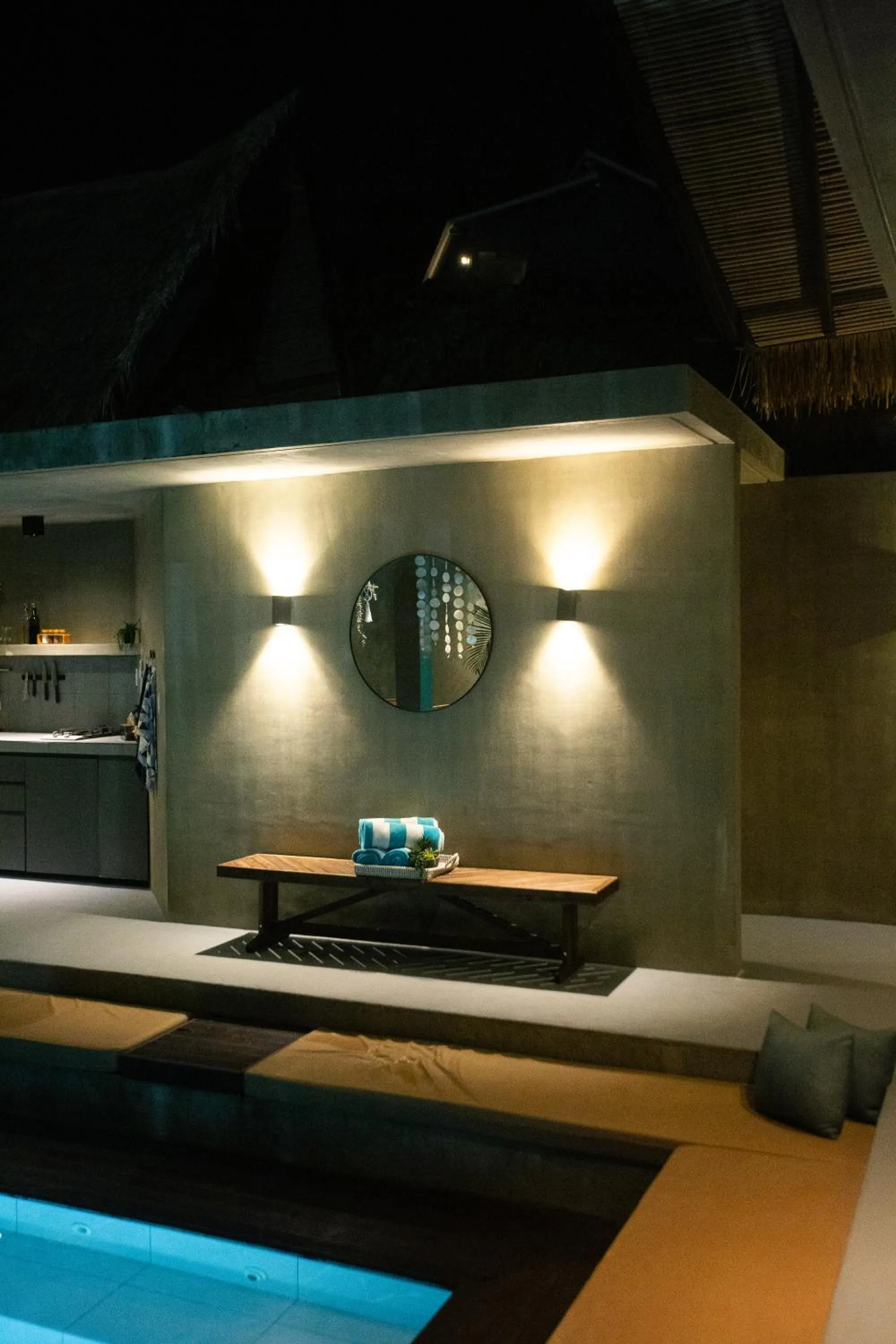 Pool view in Panorama Villas El Nido