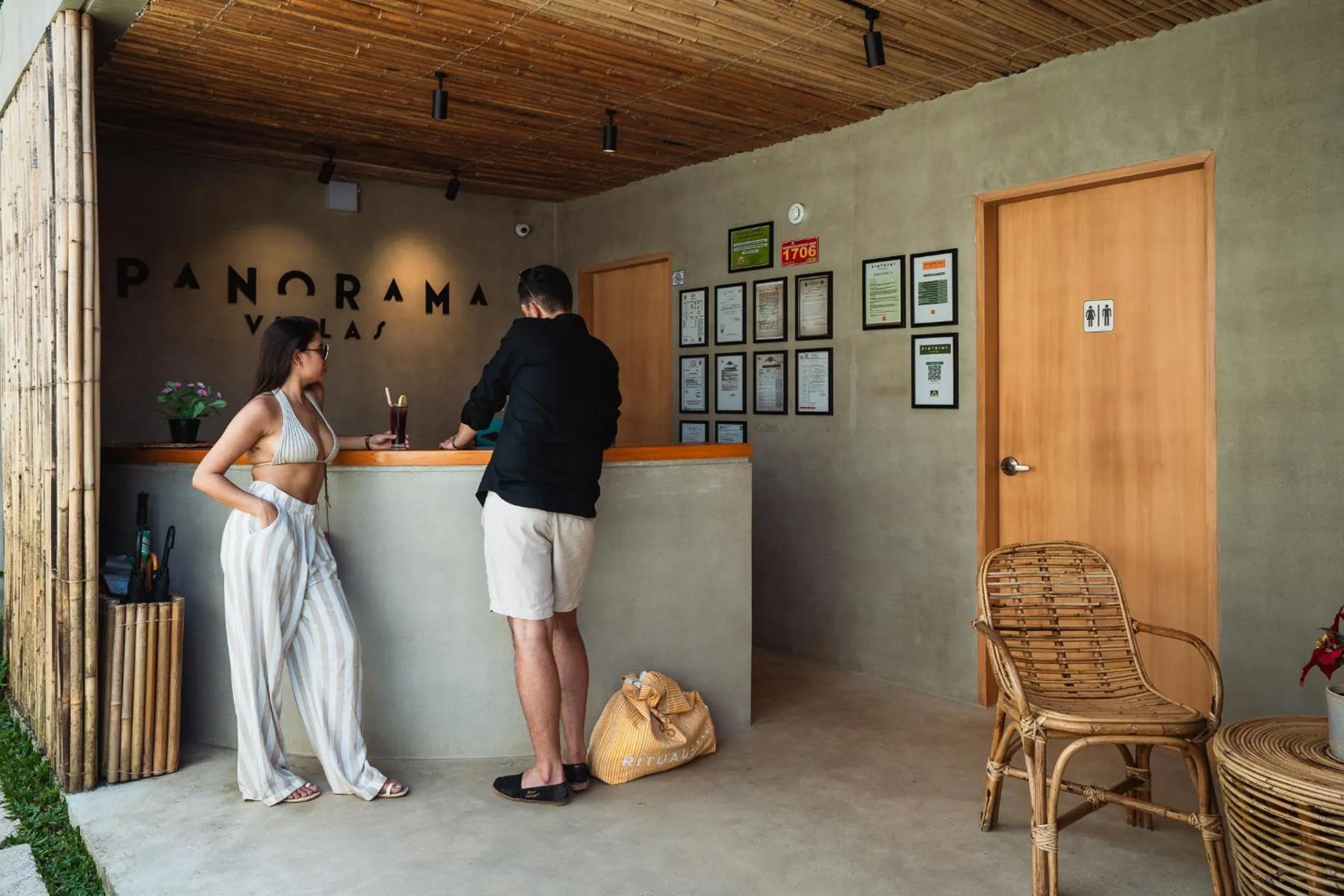 Lobby or reception in Panorama Villas El Nido