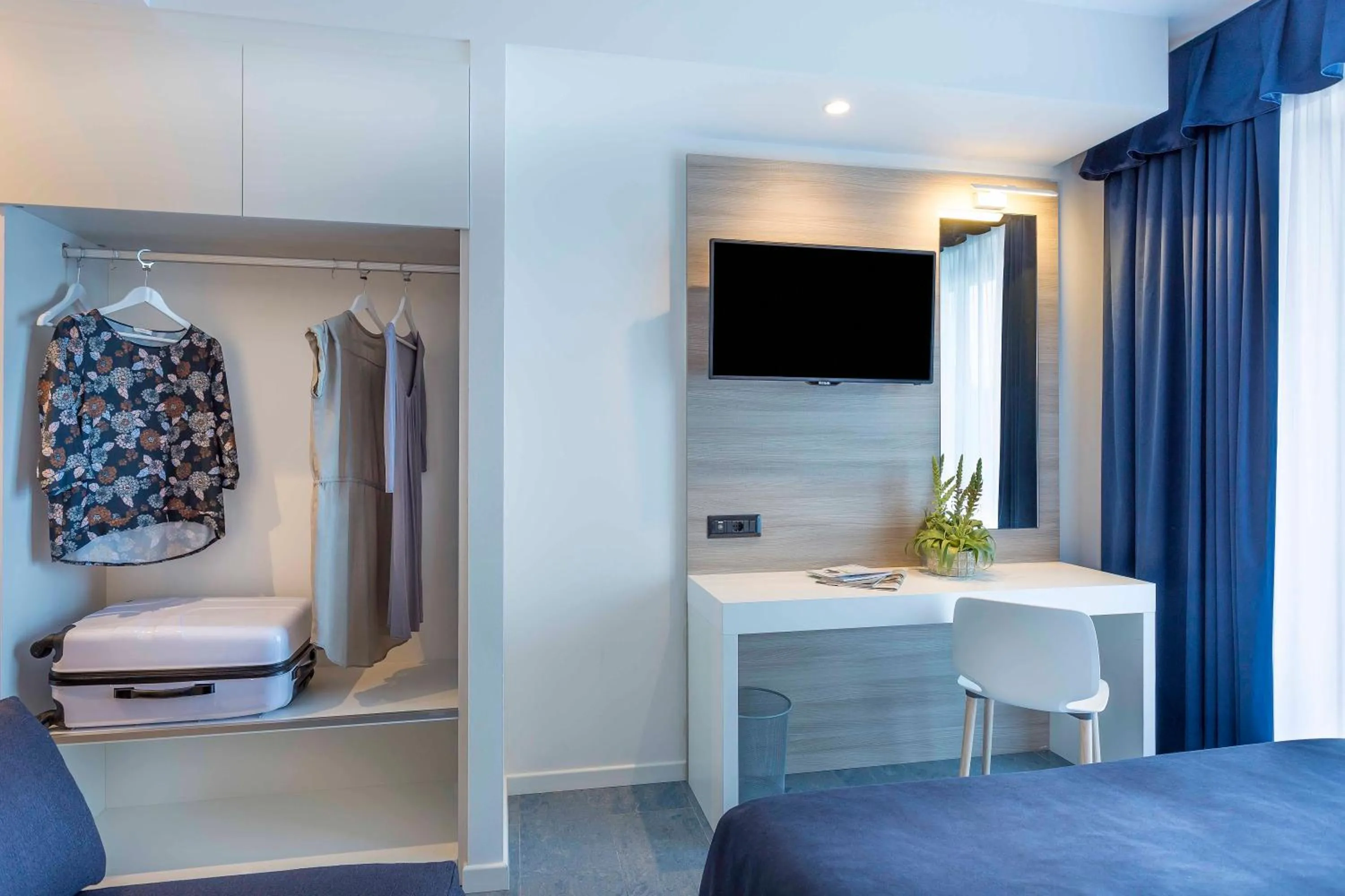 Bedroom in Hotel Parigi