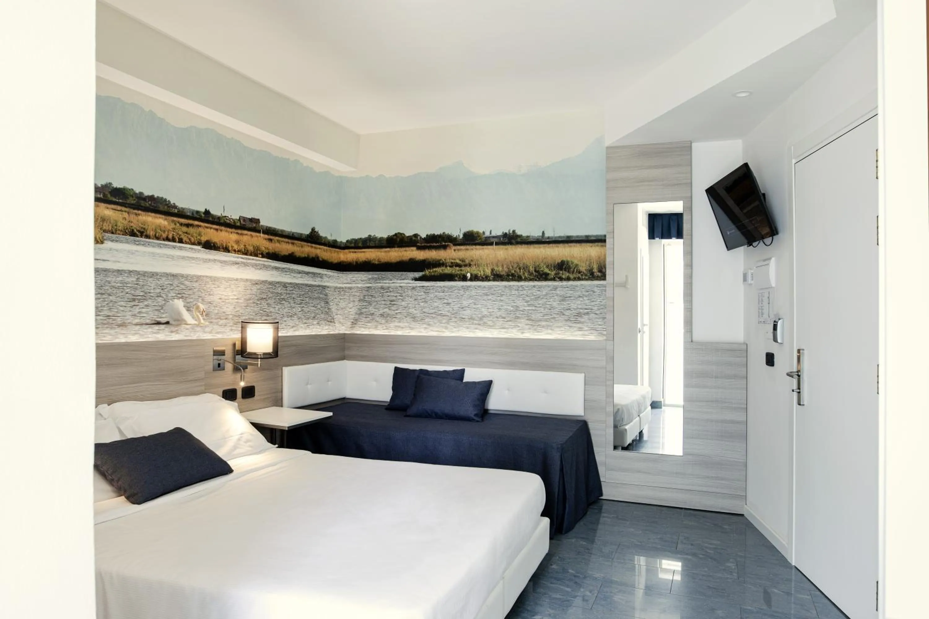 Bedroom in Hotel Parigi