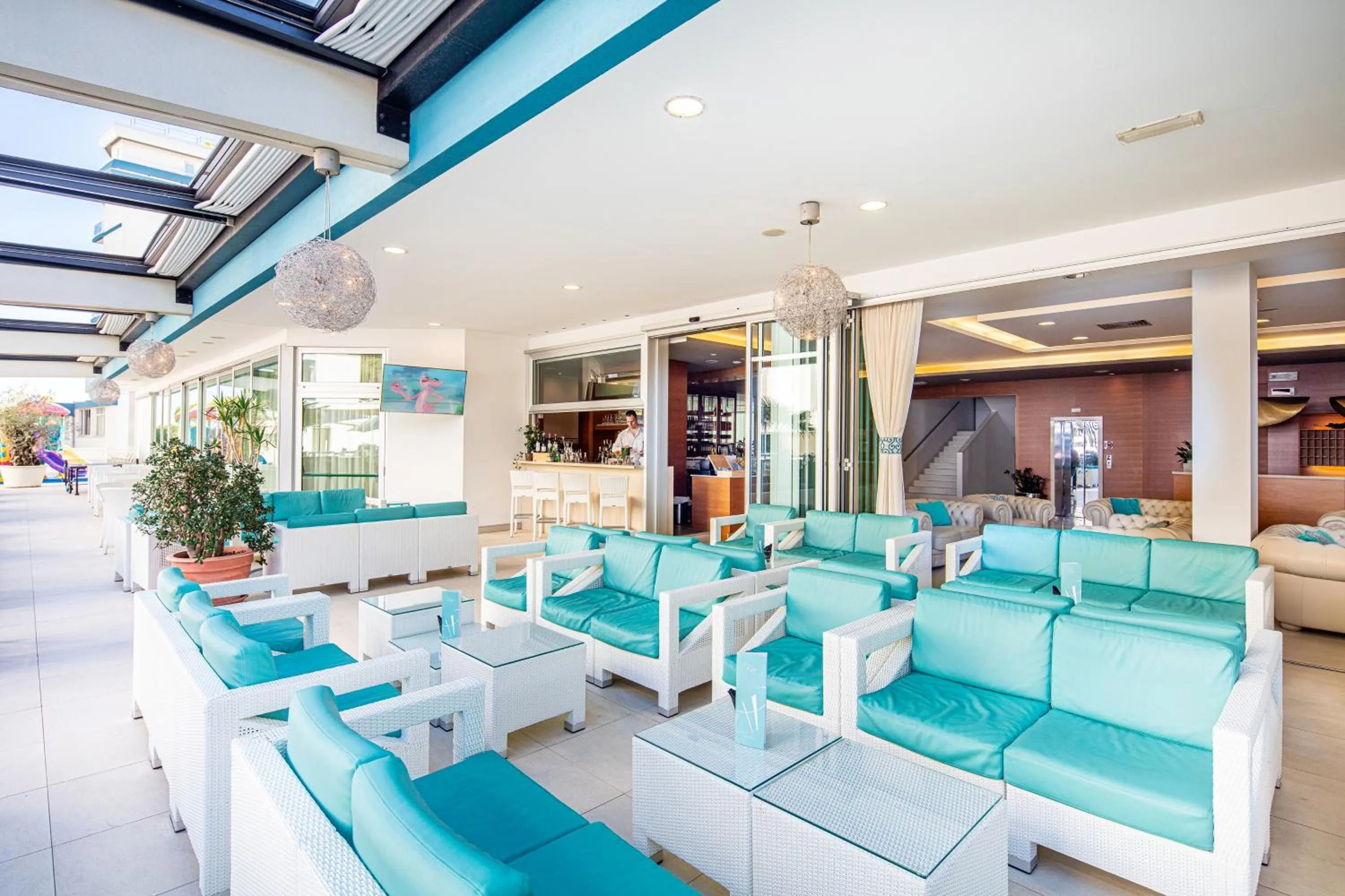 Balcony/Terrace in Hotel Parigi