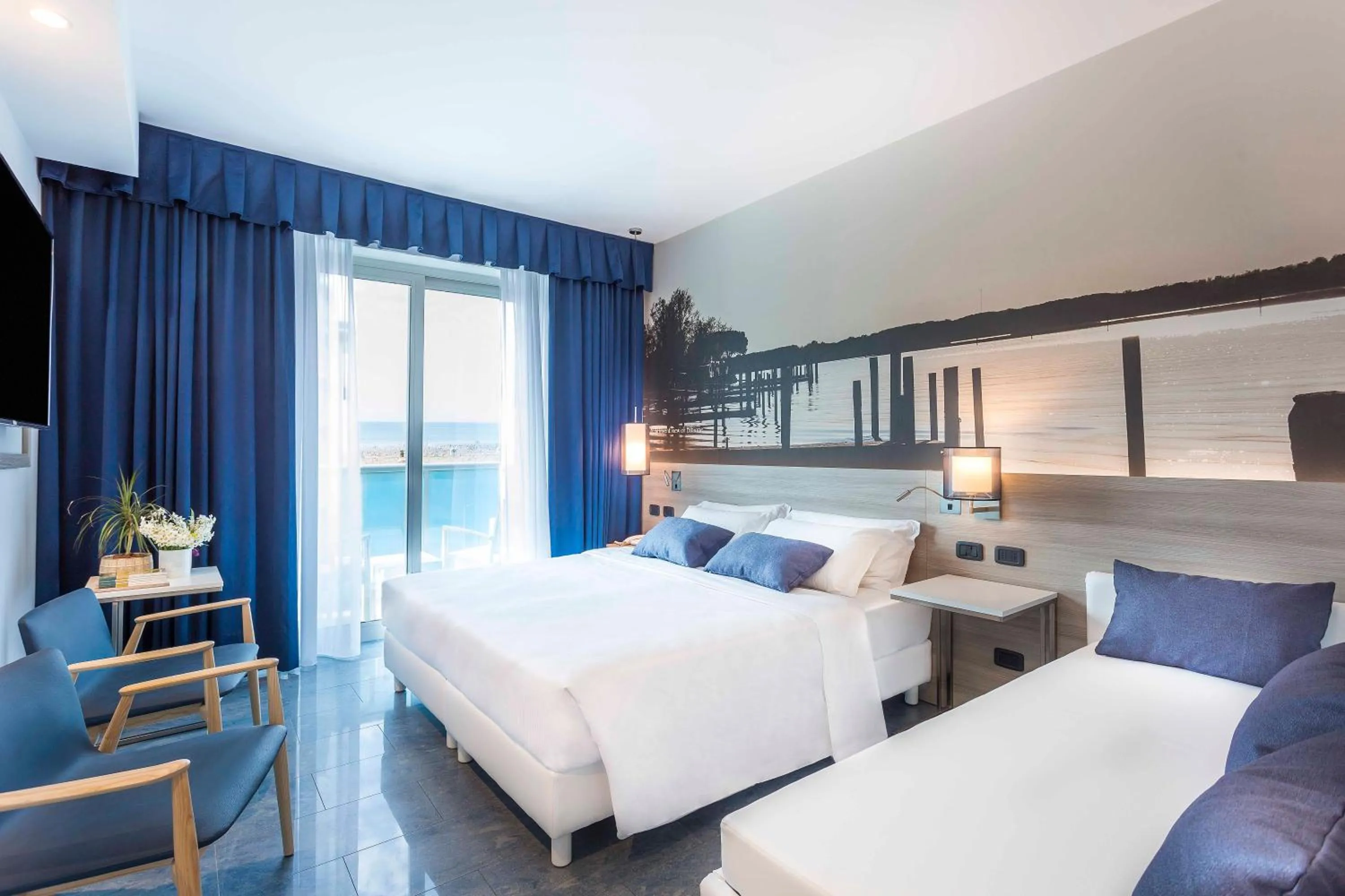 Bedroom in Hotel Parigi