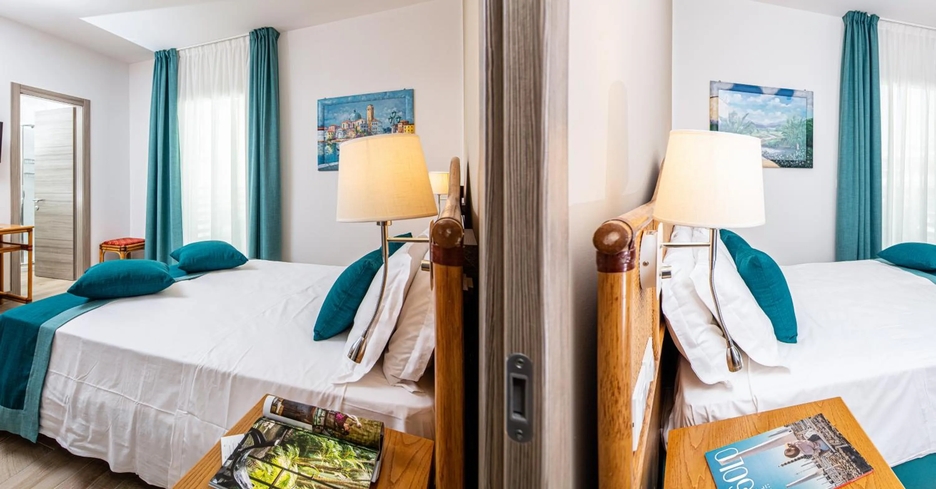 Bed in Hotel Capitol