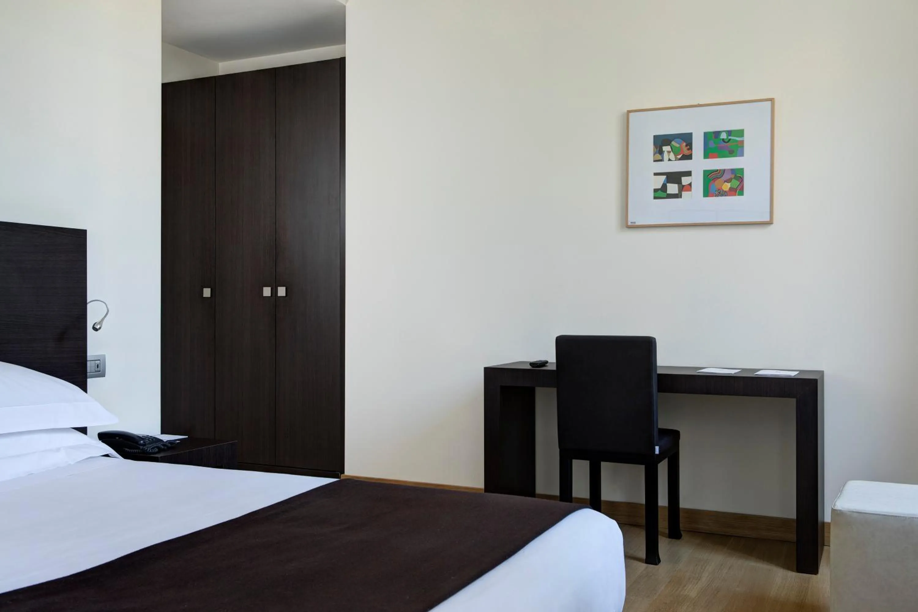 Bed in Hotel Tiferno