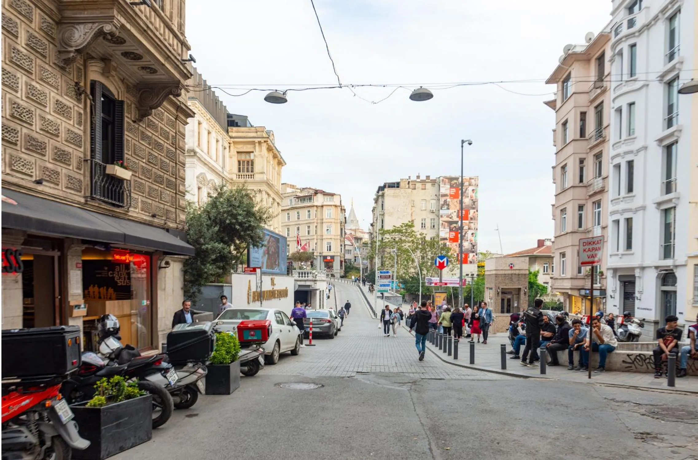 City view in Art Pera Suites