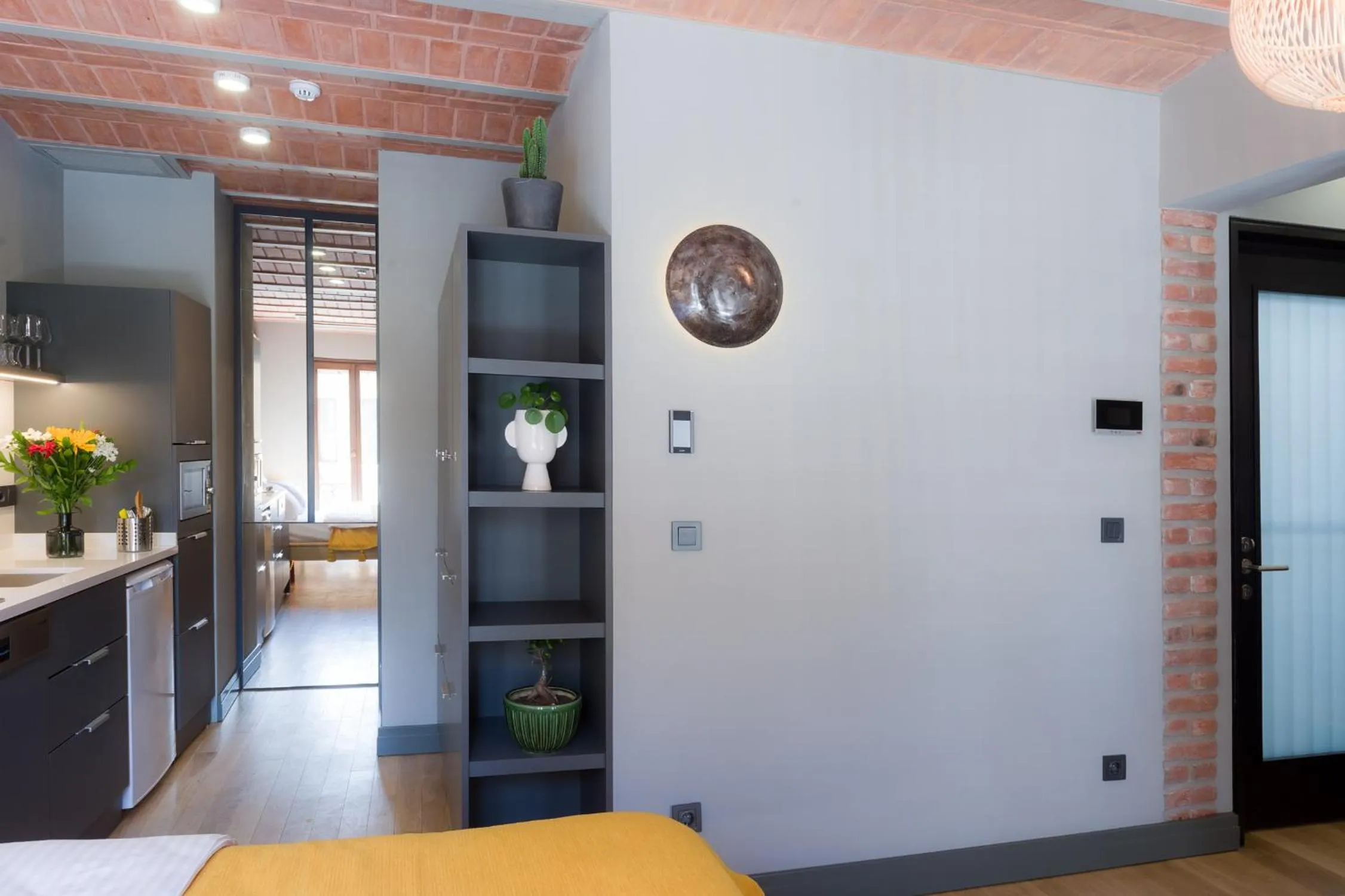 Kitchen or kitchenette in Art Pera Suites