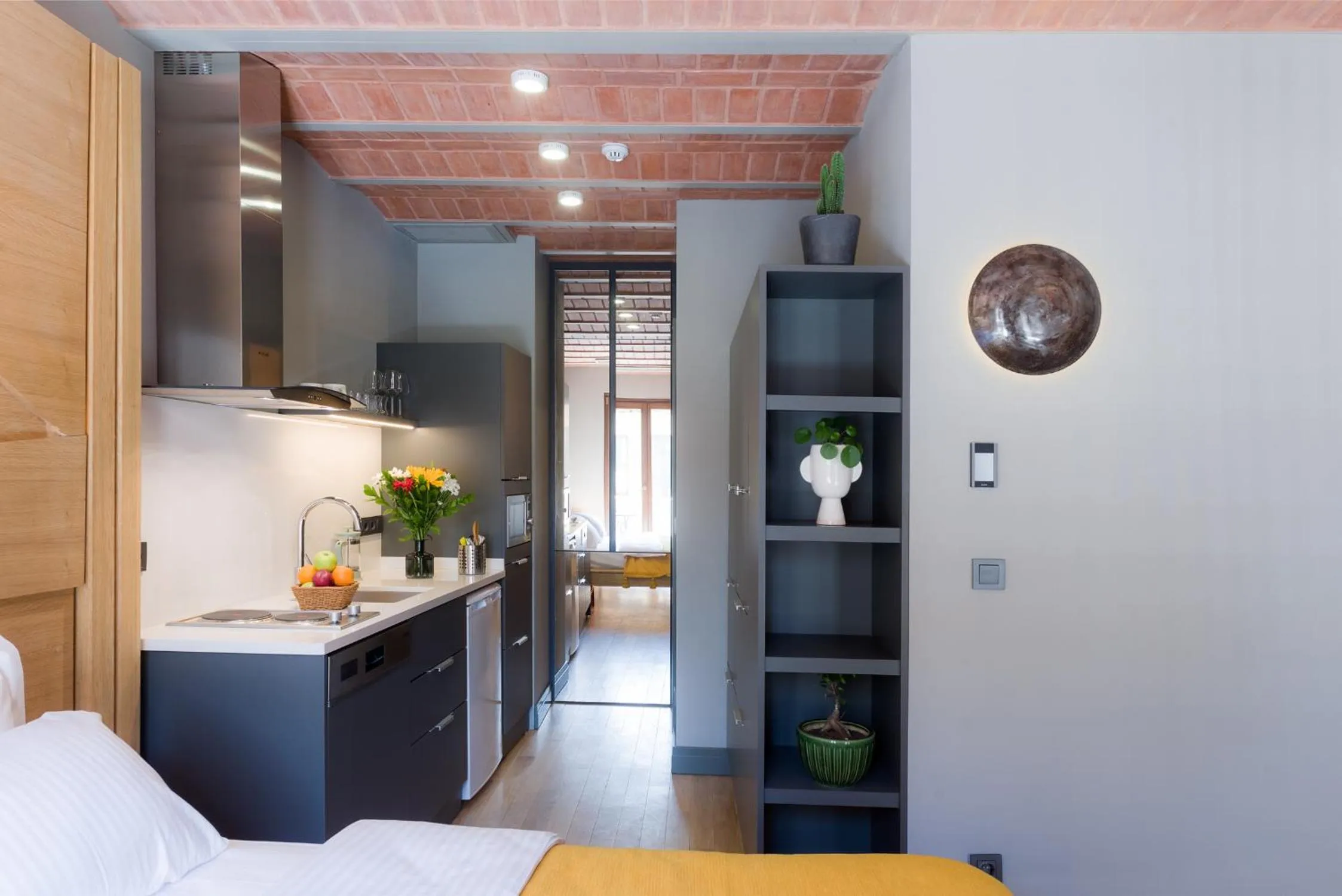 Kitchen or kitchenette in Art Pera Suites