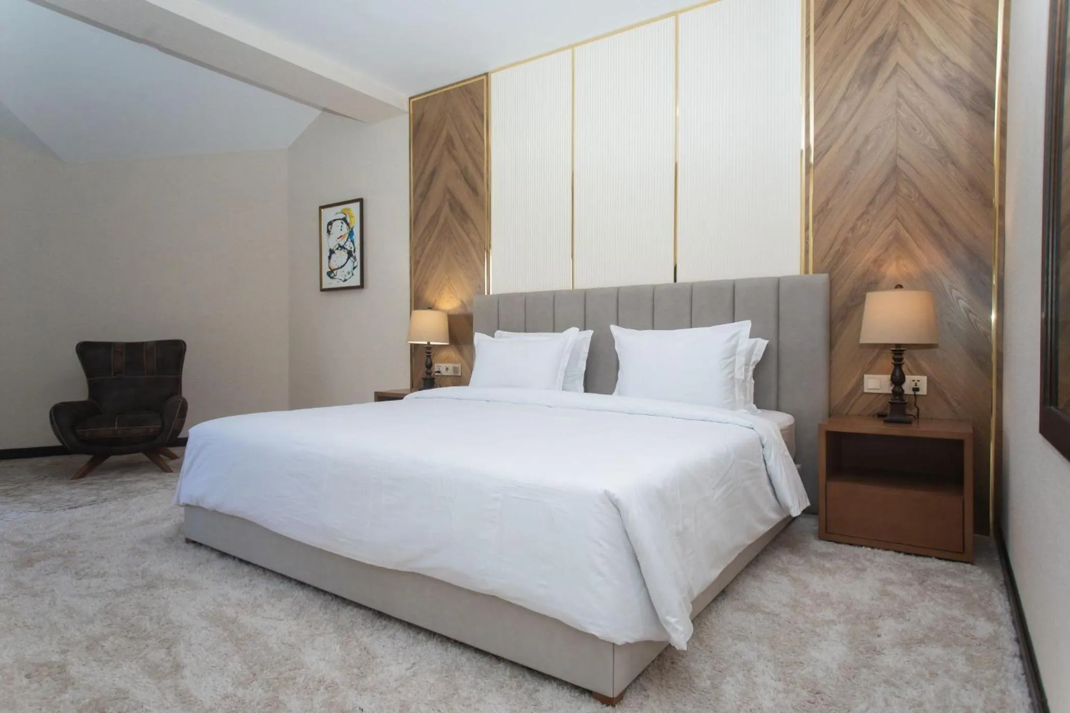 Bed in ARCHAZOR Mountain Resort