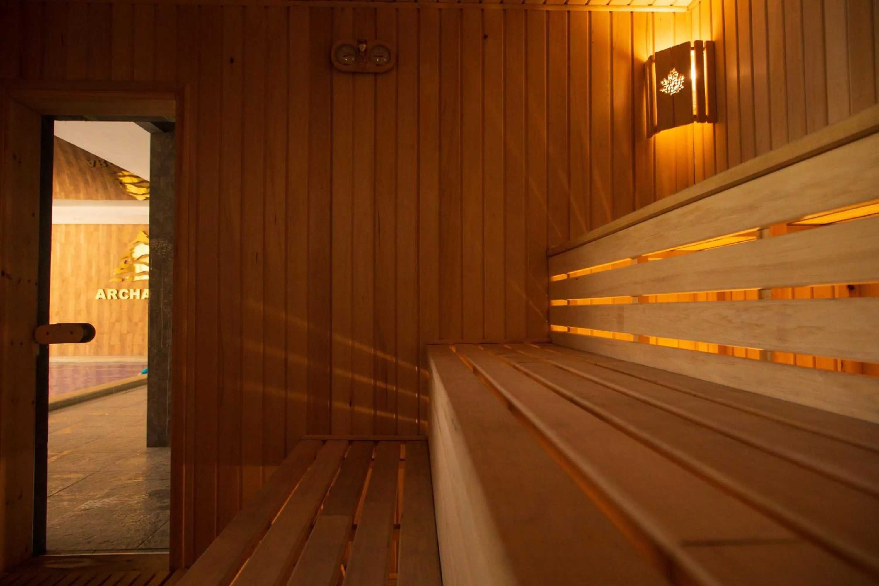 Sauna in ARCHAZOR Mountain Resort