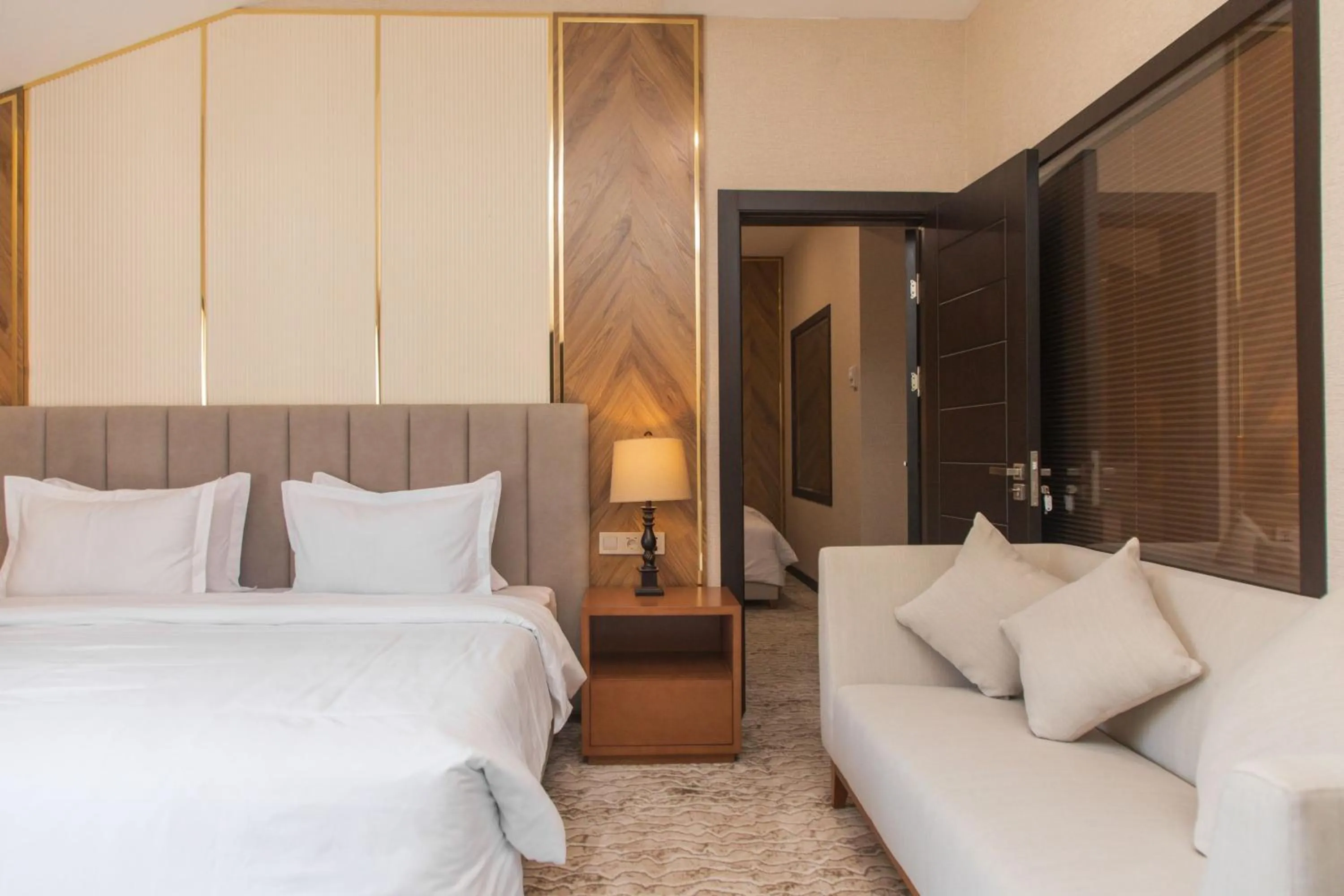 Bed in ARCHAZOR Mountain Resort