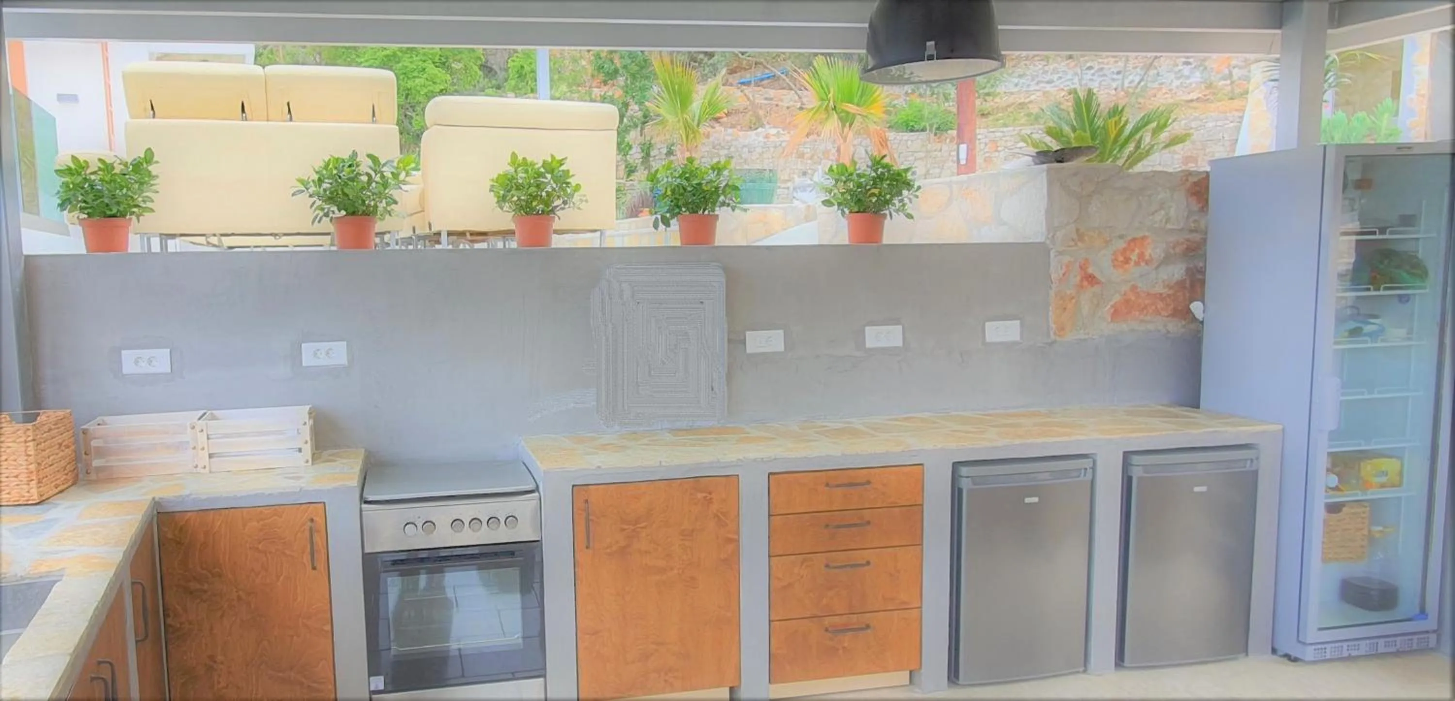 Kitchen or kitchenette in Anavalos