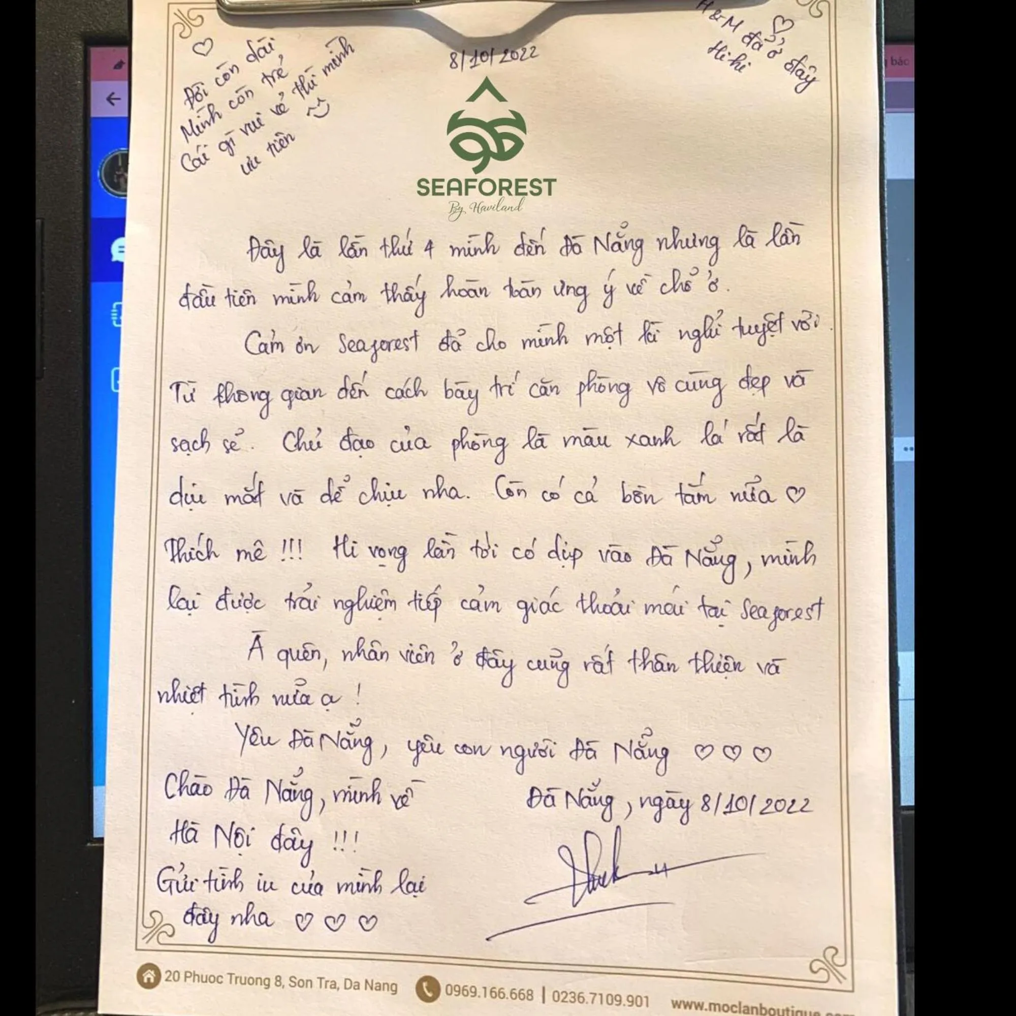 Bedroom in Seaforest Hotel by Haviland