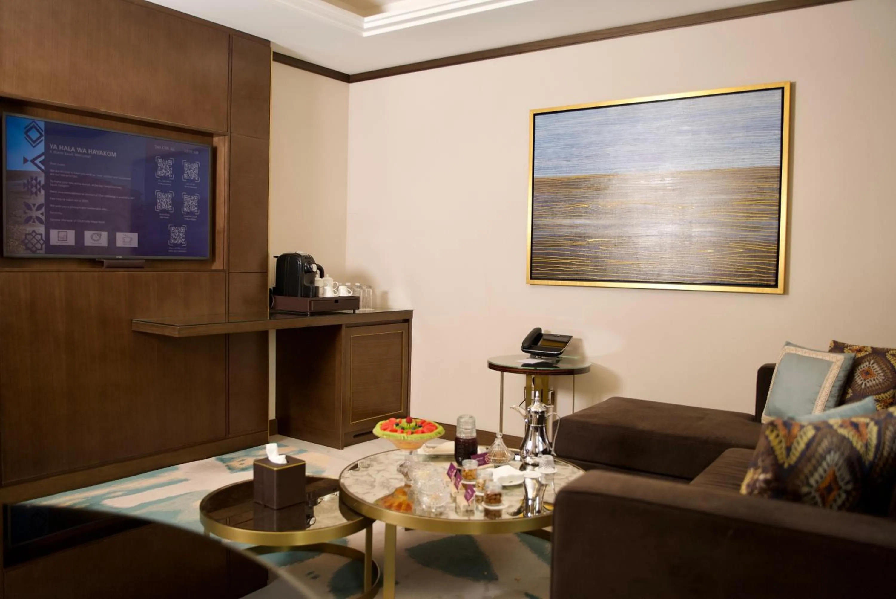 Seating area in Joudyan Olaya Riyadh By Elaf