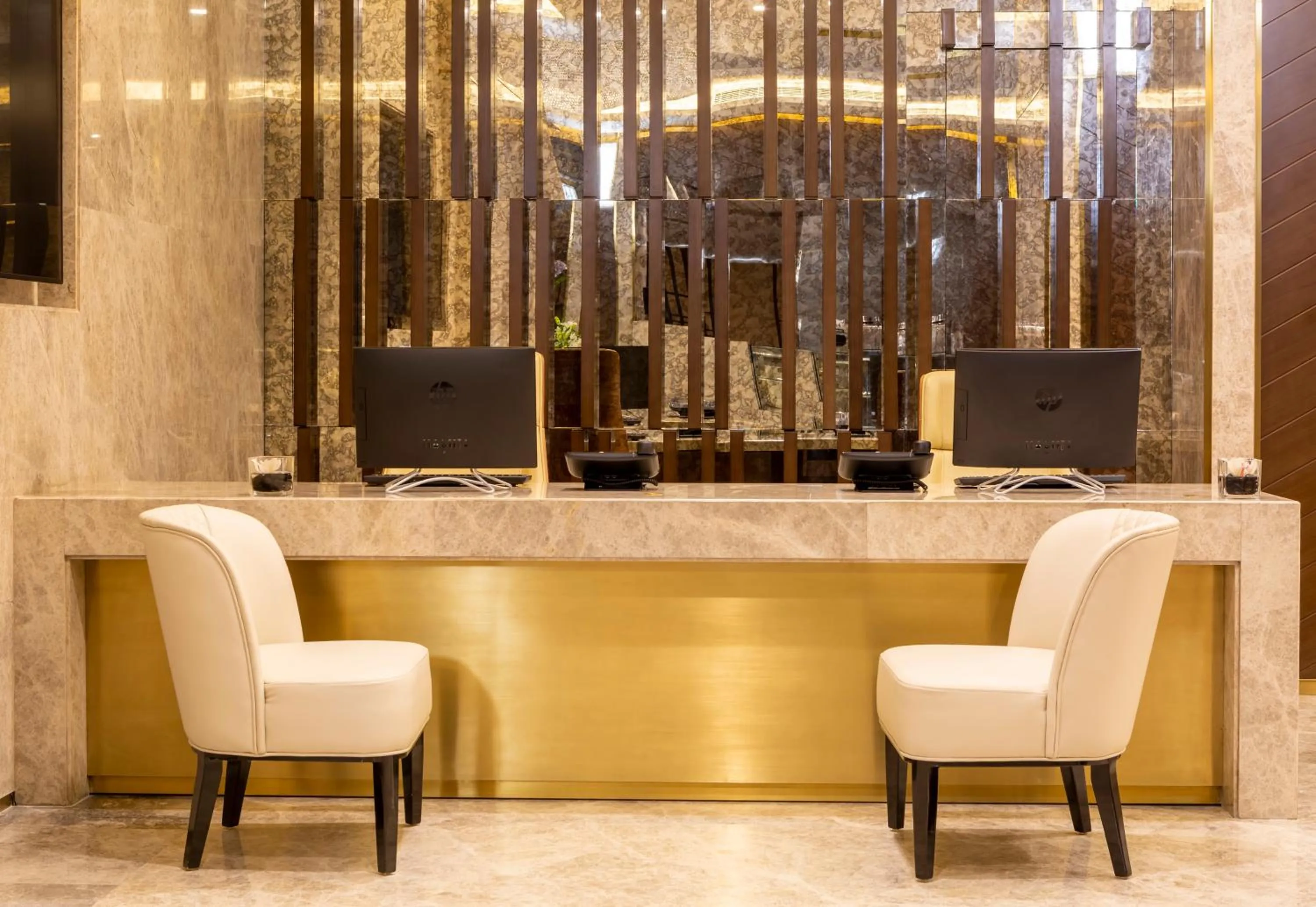 Lobby or reception in Joudyan Olaya Riyadh By Elaf