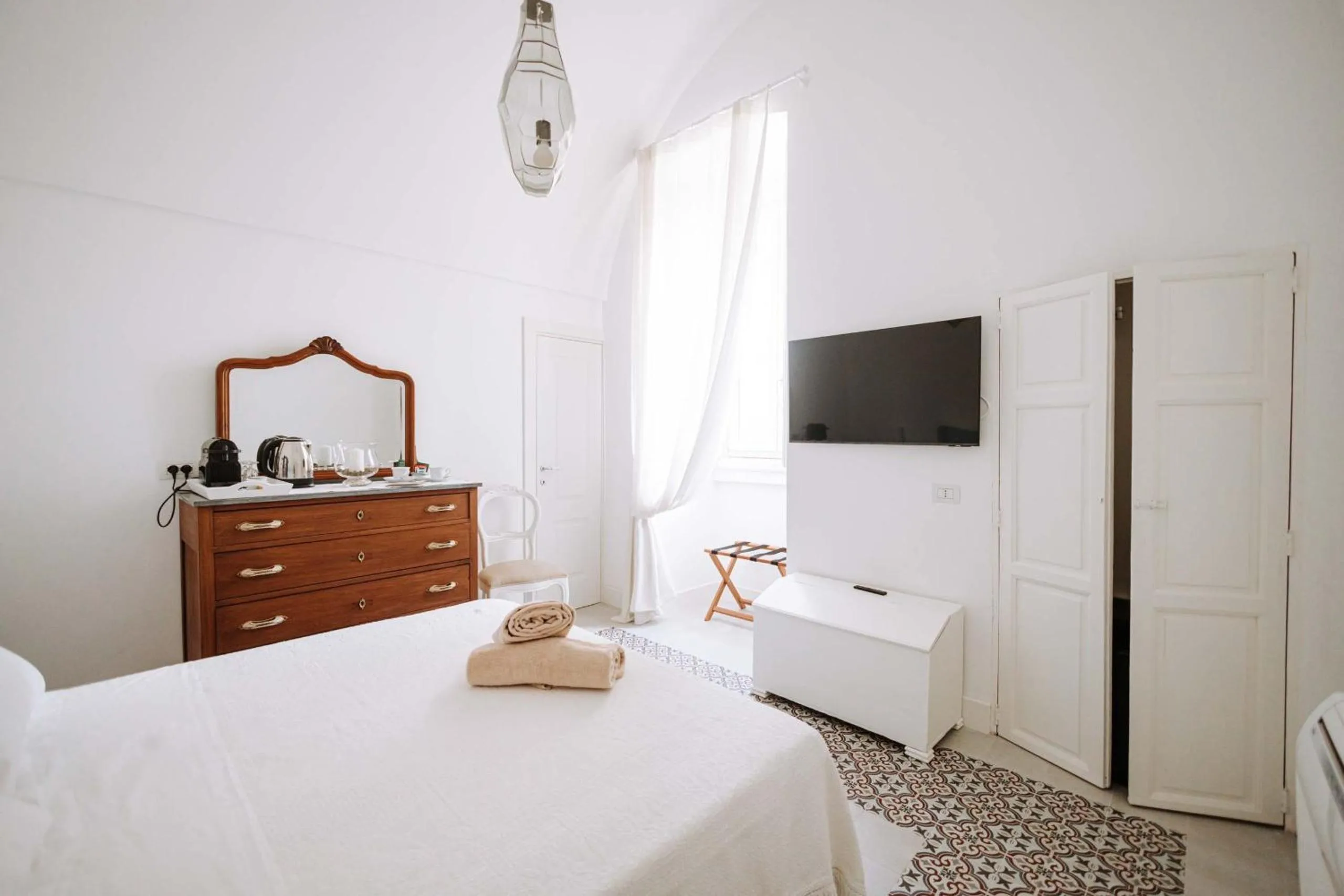 Bed in Villa Sardella