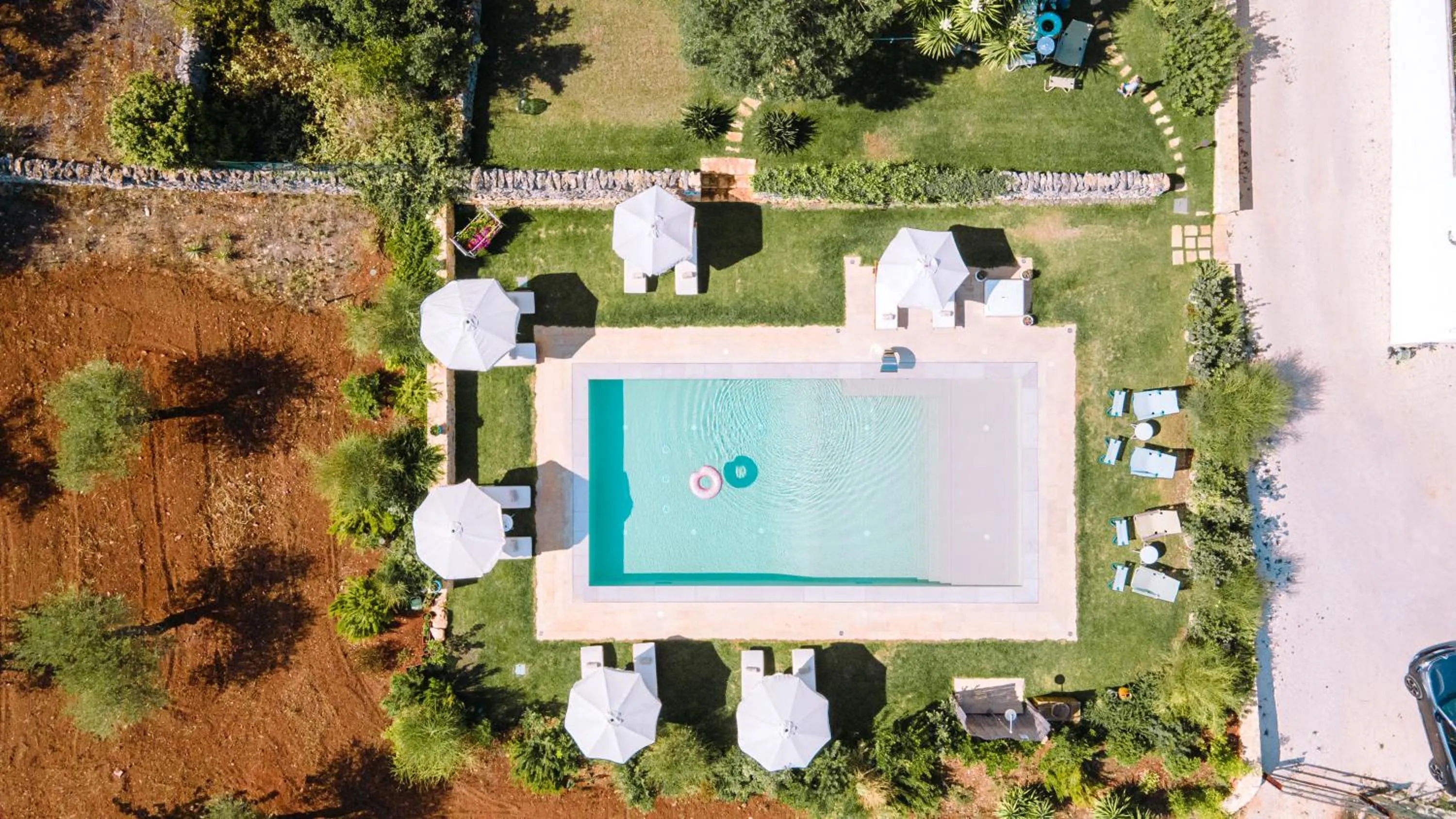 Swimming pool in Villa Sardella