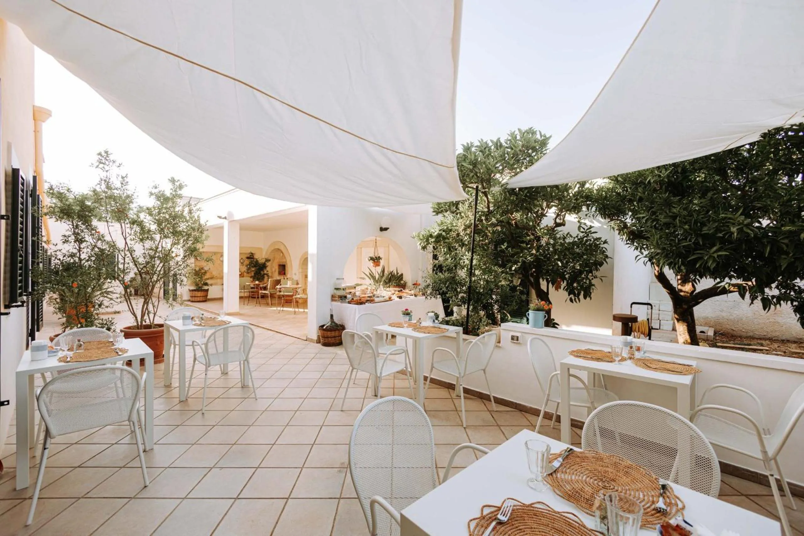 Patio in Villa Sardella
