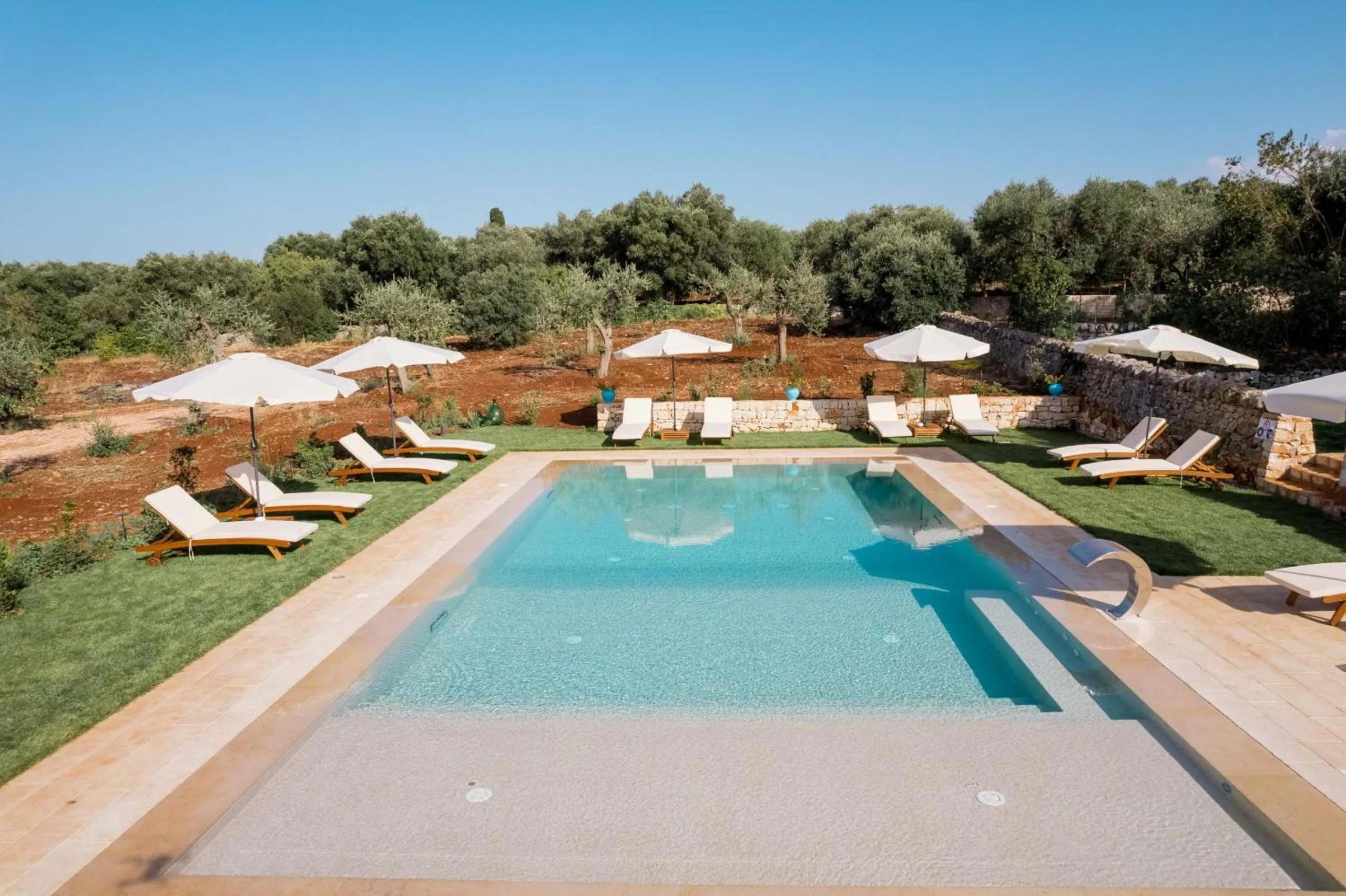 Swimming pool in Villa Sardella