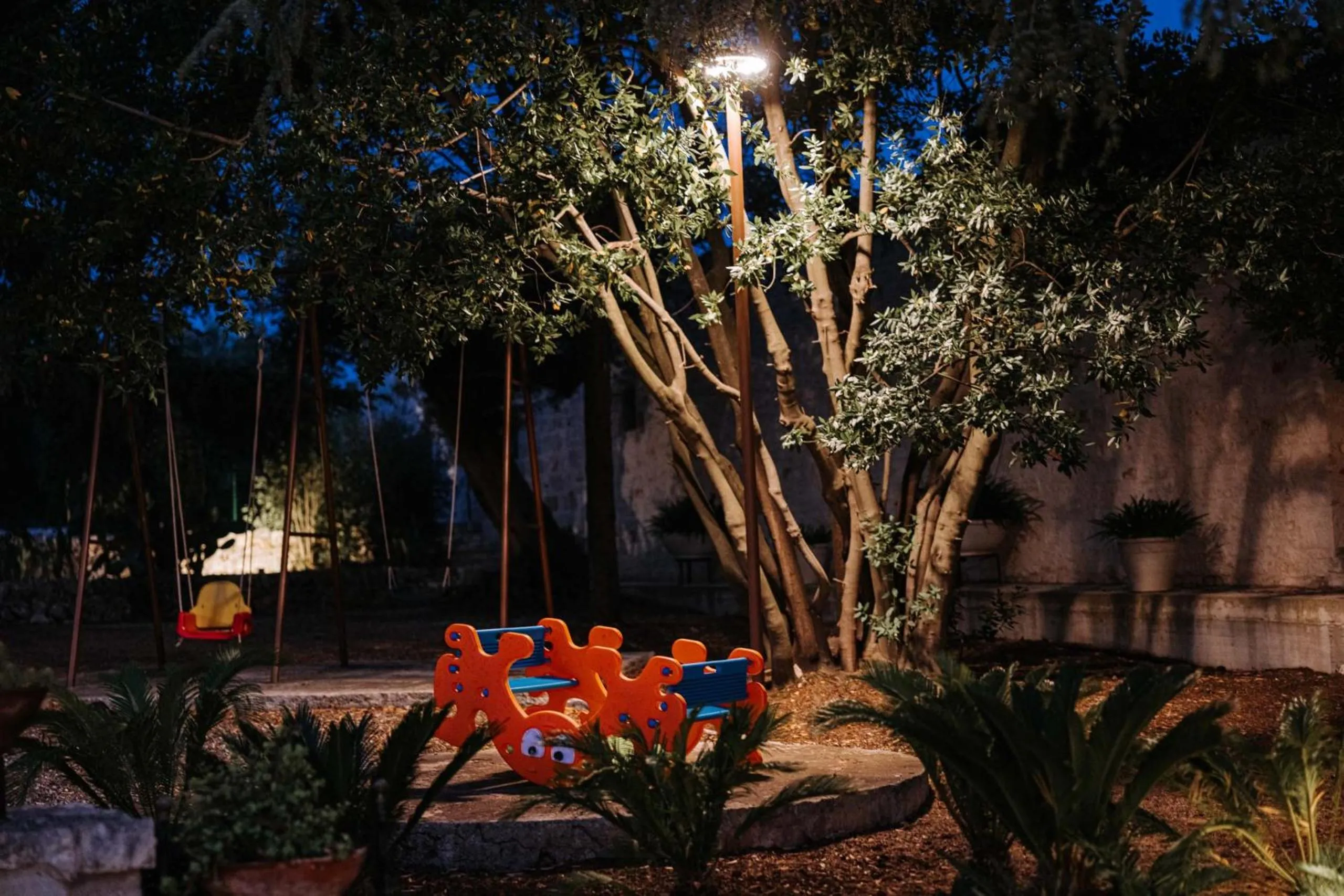 Children play ground in Villa Sardella