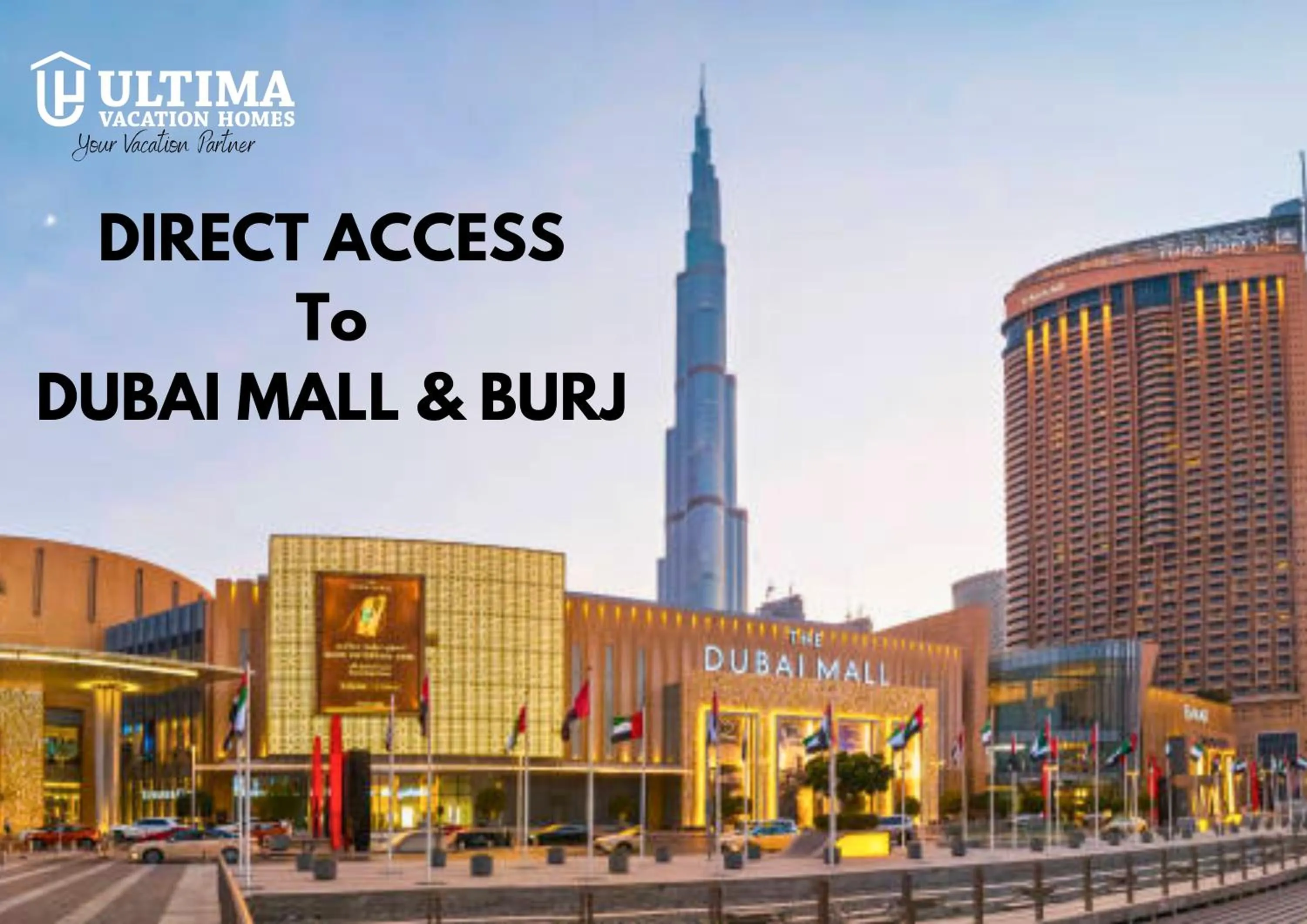 Property logo or sign in Elegant Apartment with Direct access to Dubai Mall