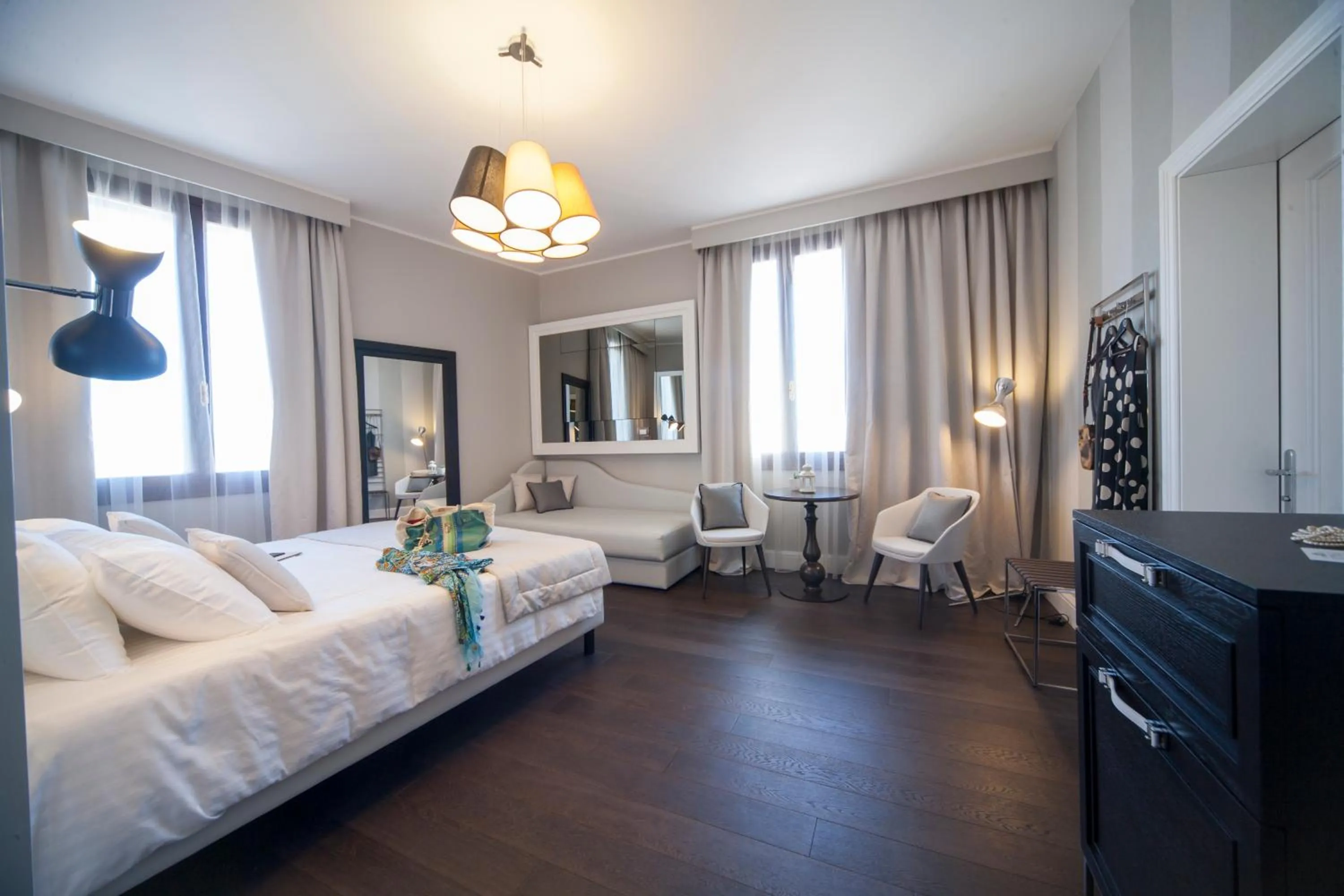 Bed in Hotel Grande Italia