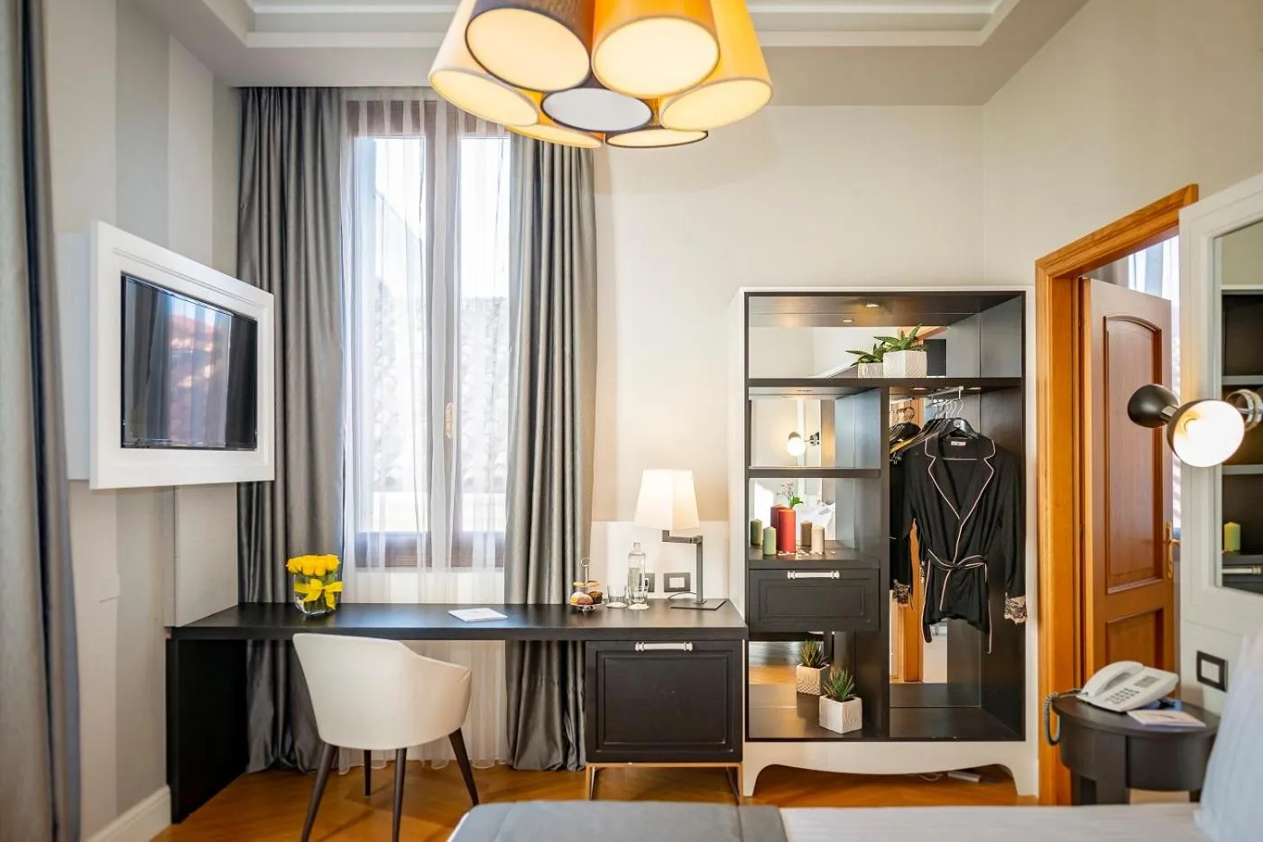 hair dresser in Hotel Grande Italia