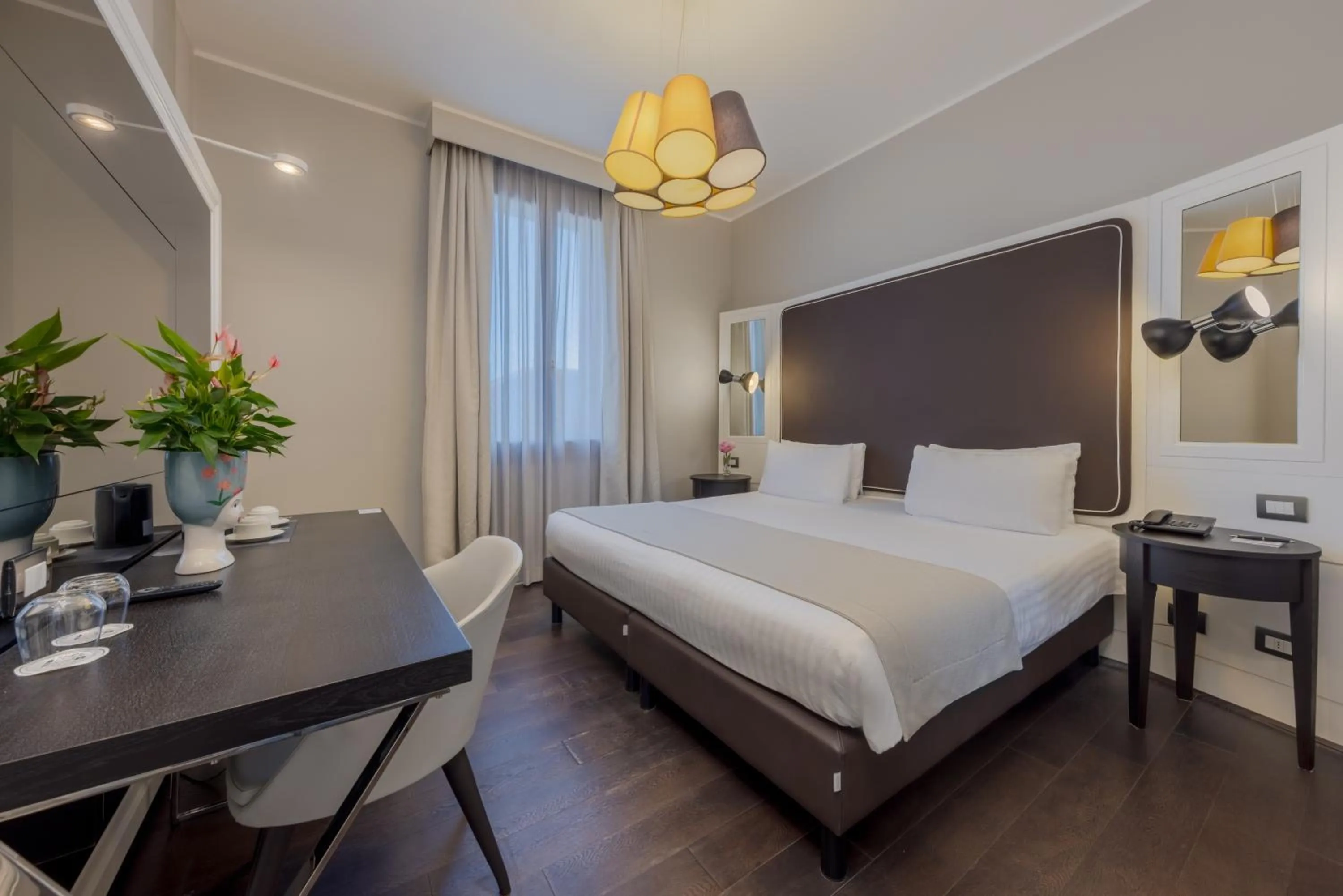 Bed in Hotel Grande Italia