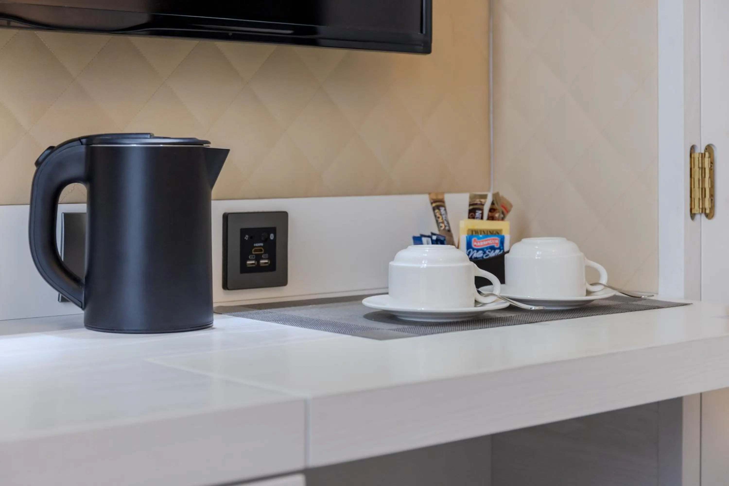 Coffee/tea facilities in Hotel Grande Italia