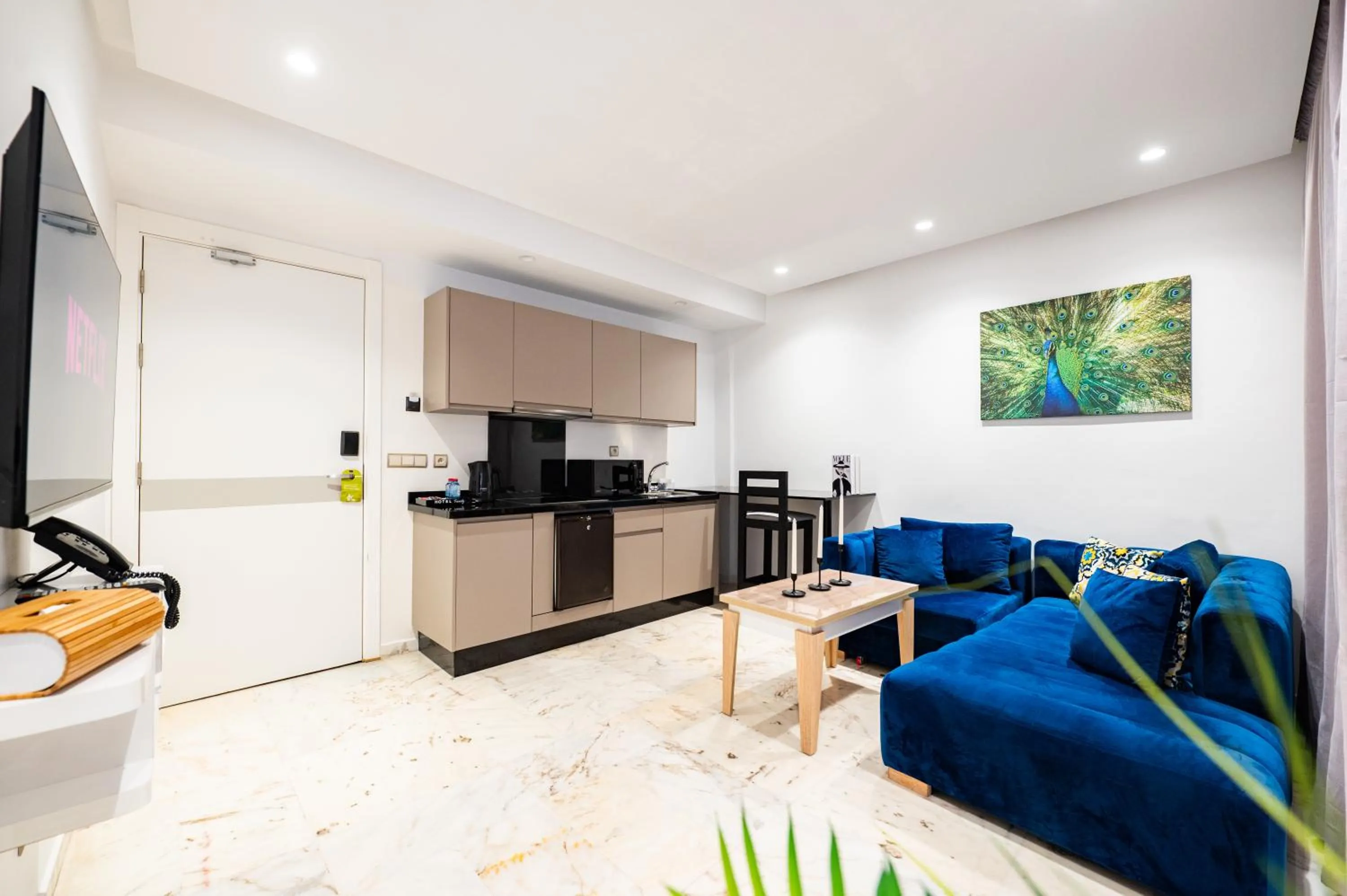 Living room in Family Aparthotel