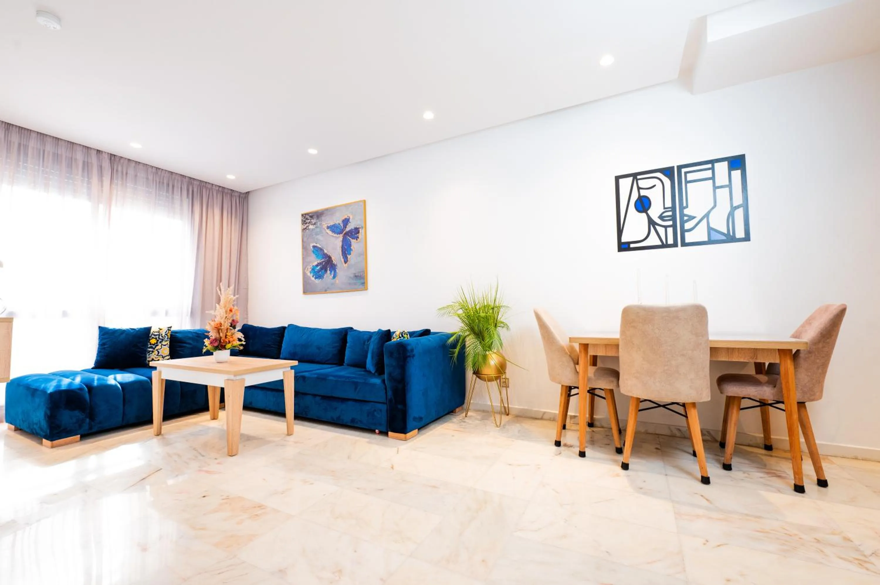 Living room in Family Aparthotel