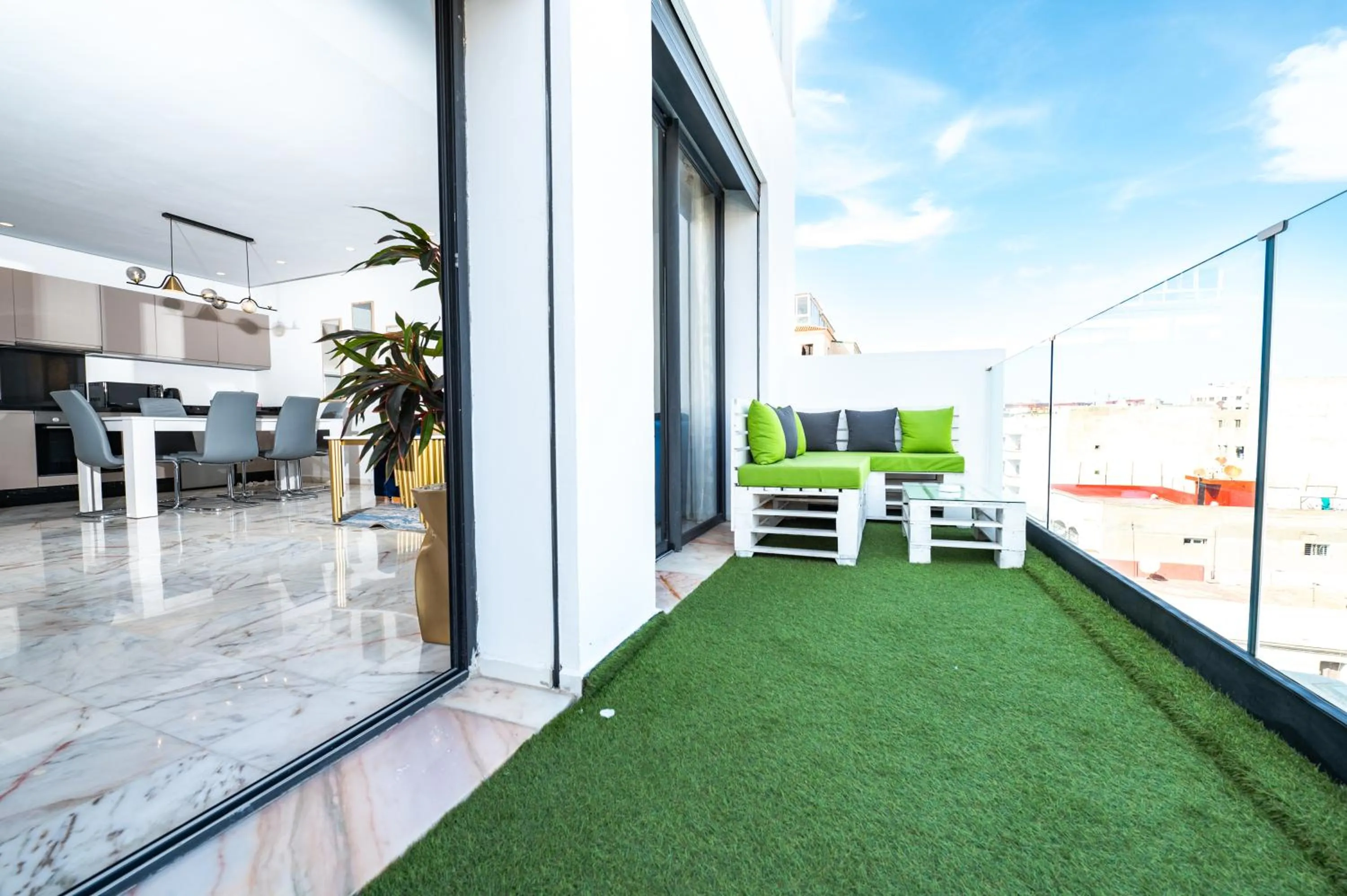 Balcony/Terrace in Family Aparthotel