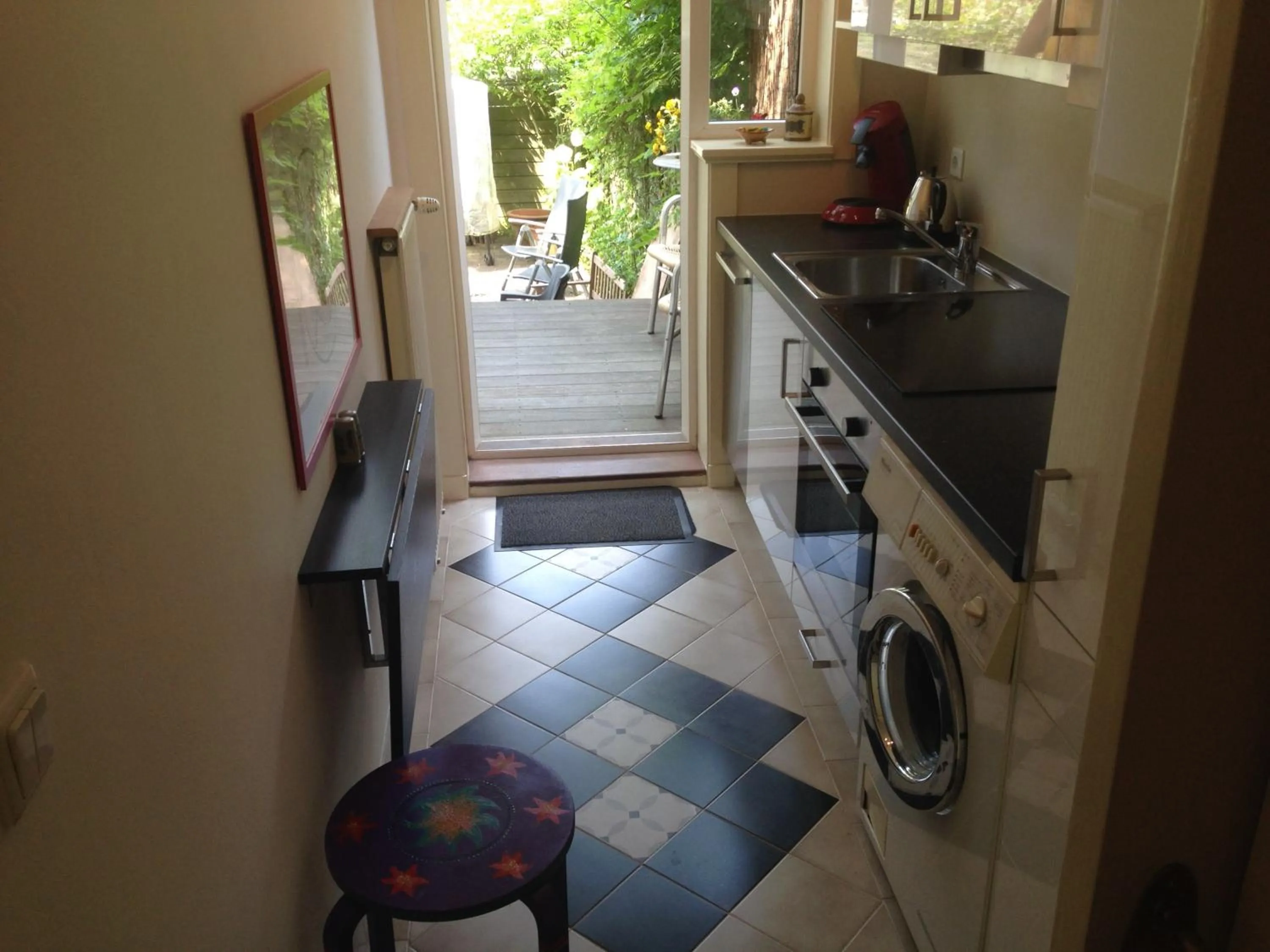 Kitchen or kitchenette in Bed & Breakfast Maria