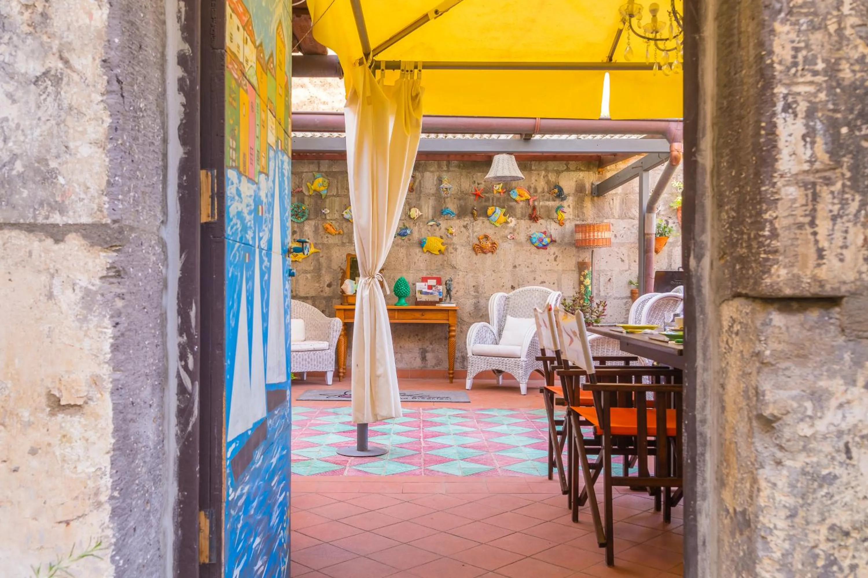 Balcony/Terrace in Orchid Corner Guesthouse