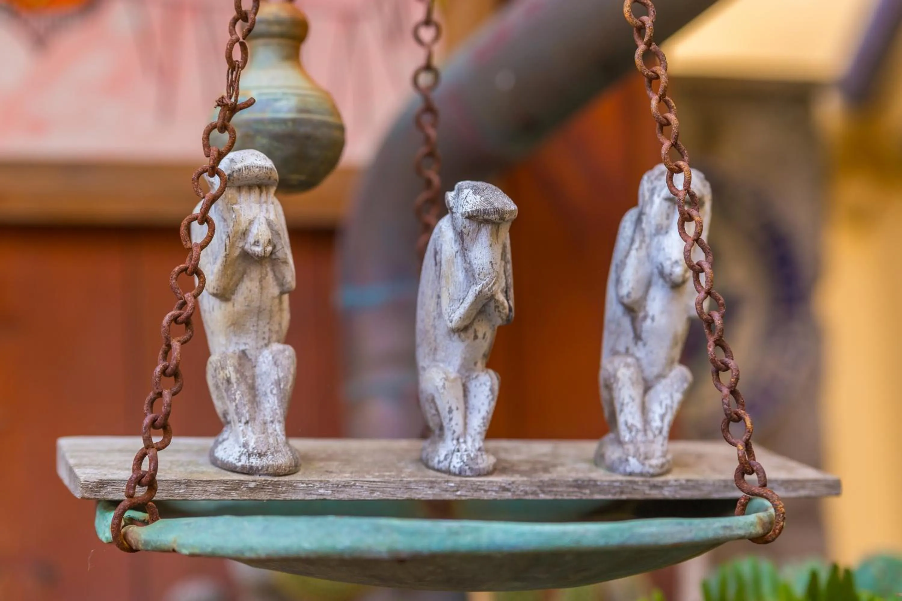 Decorative detail in Orchid Corner Guesthouse