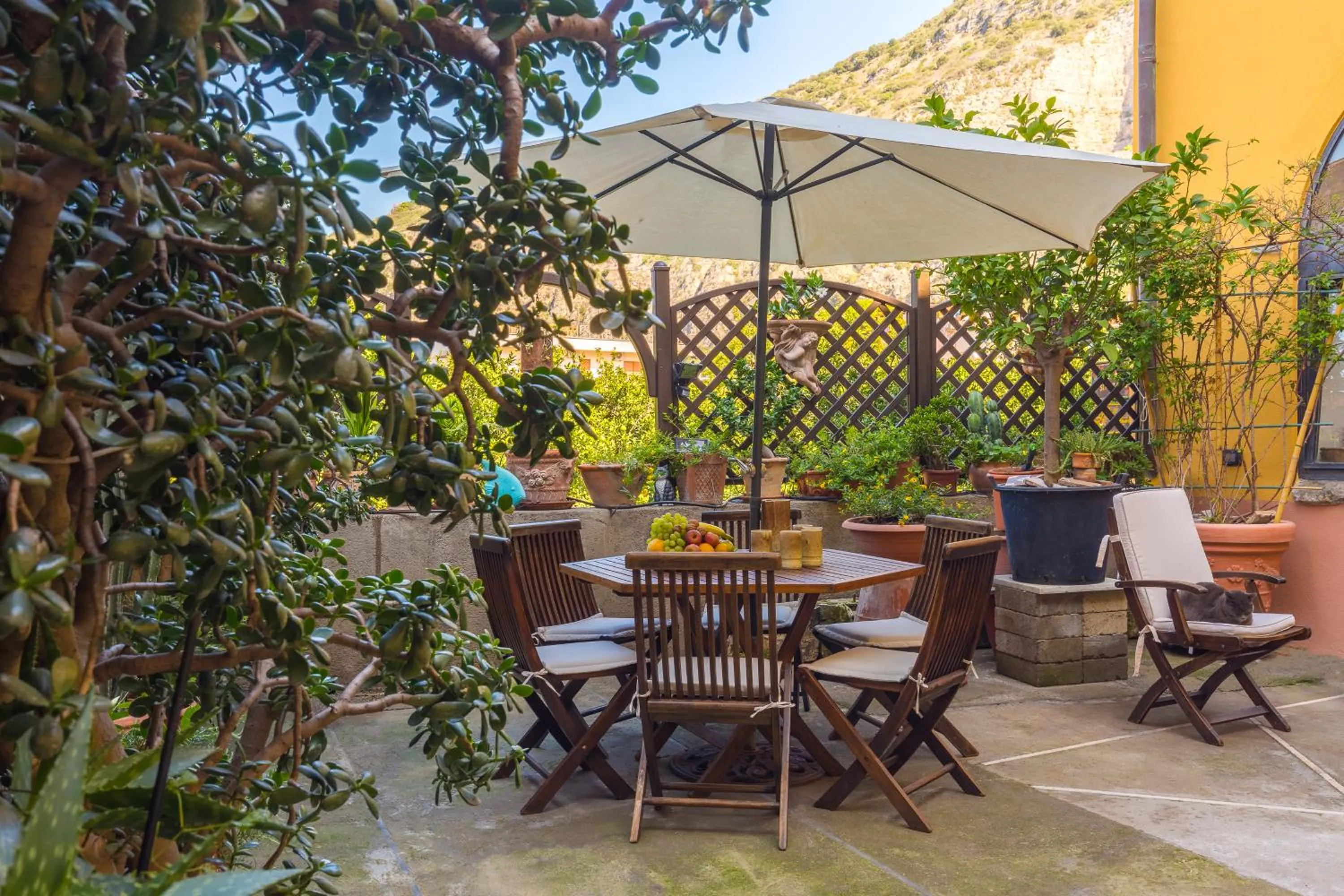 Patio in Orchid Corner Guesthouse