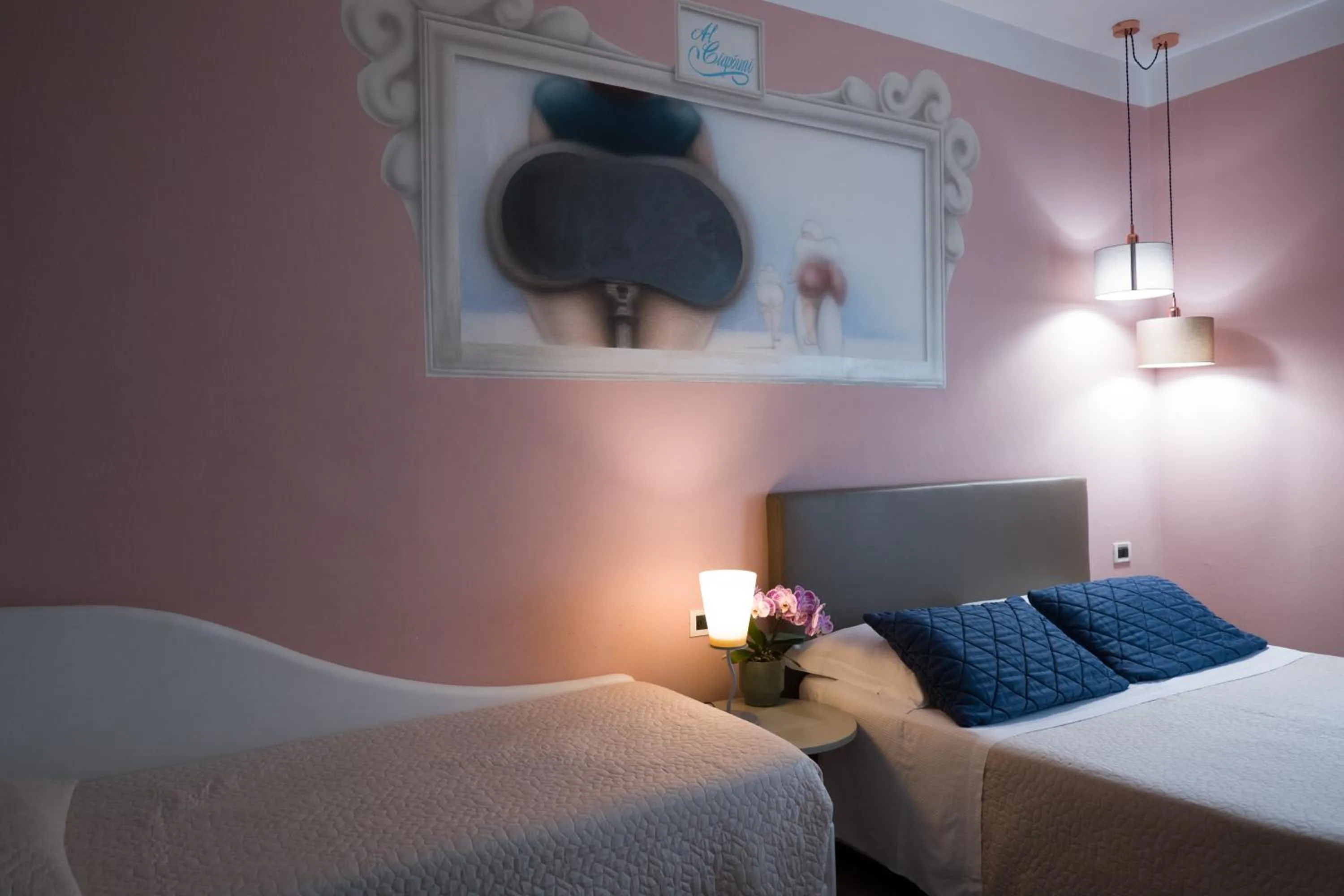 Bed in Hotel La Gradisca