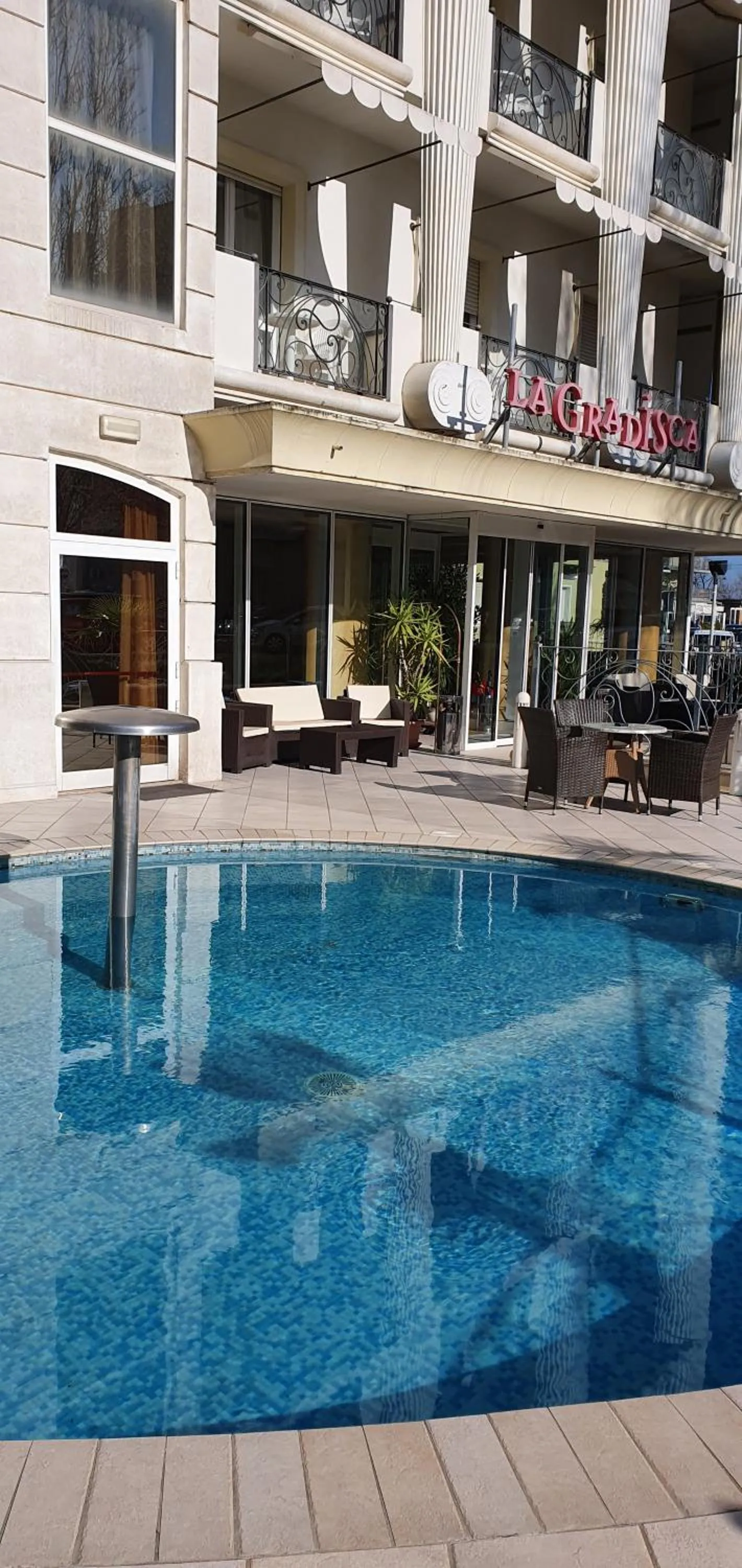 Swimming pool in Hotel La Gradisca