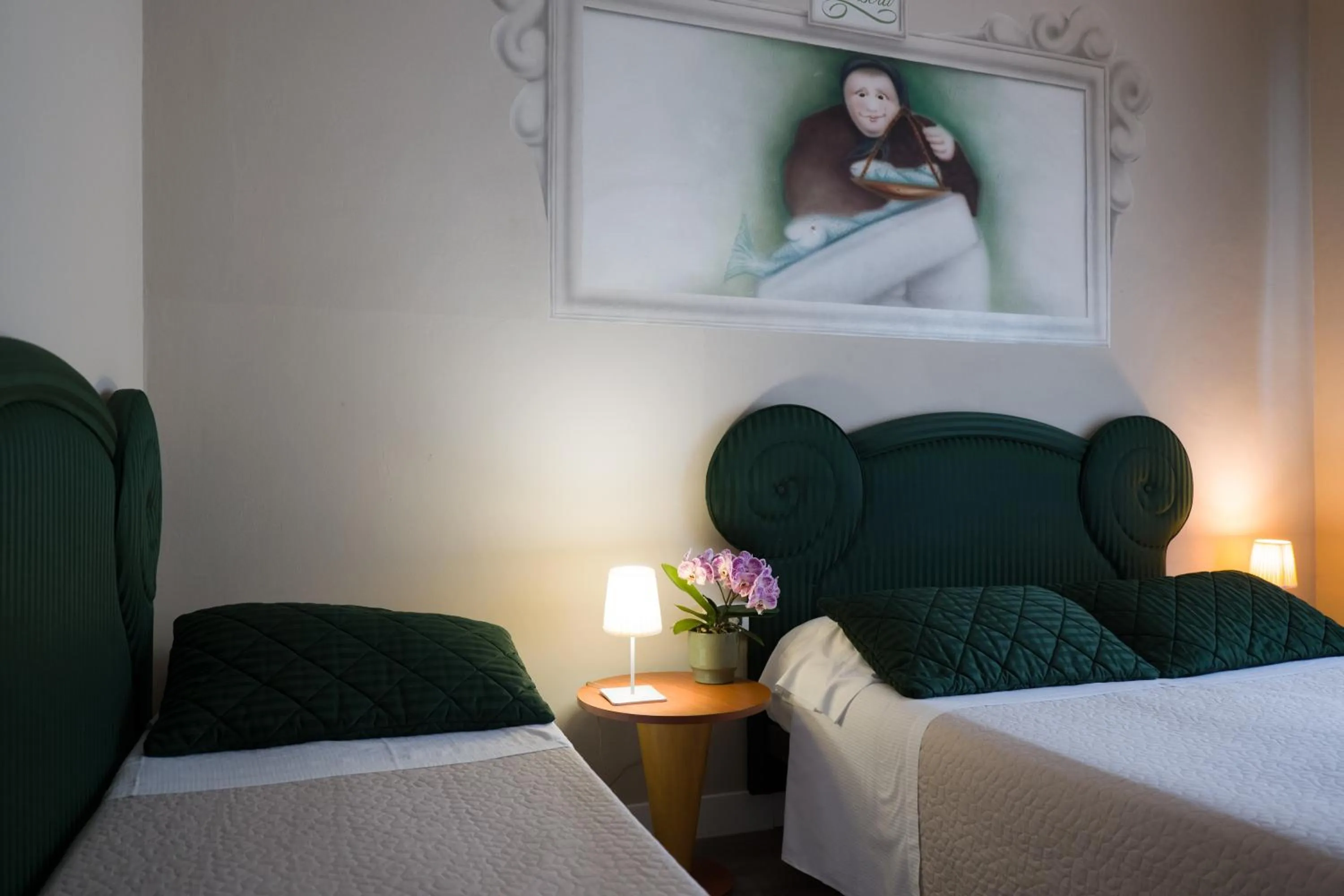 Bed in Hotel La Gradisca