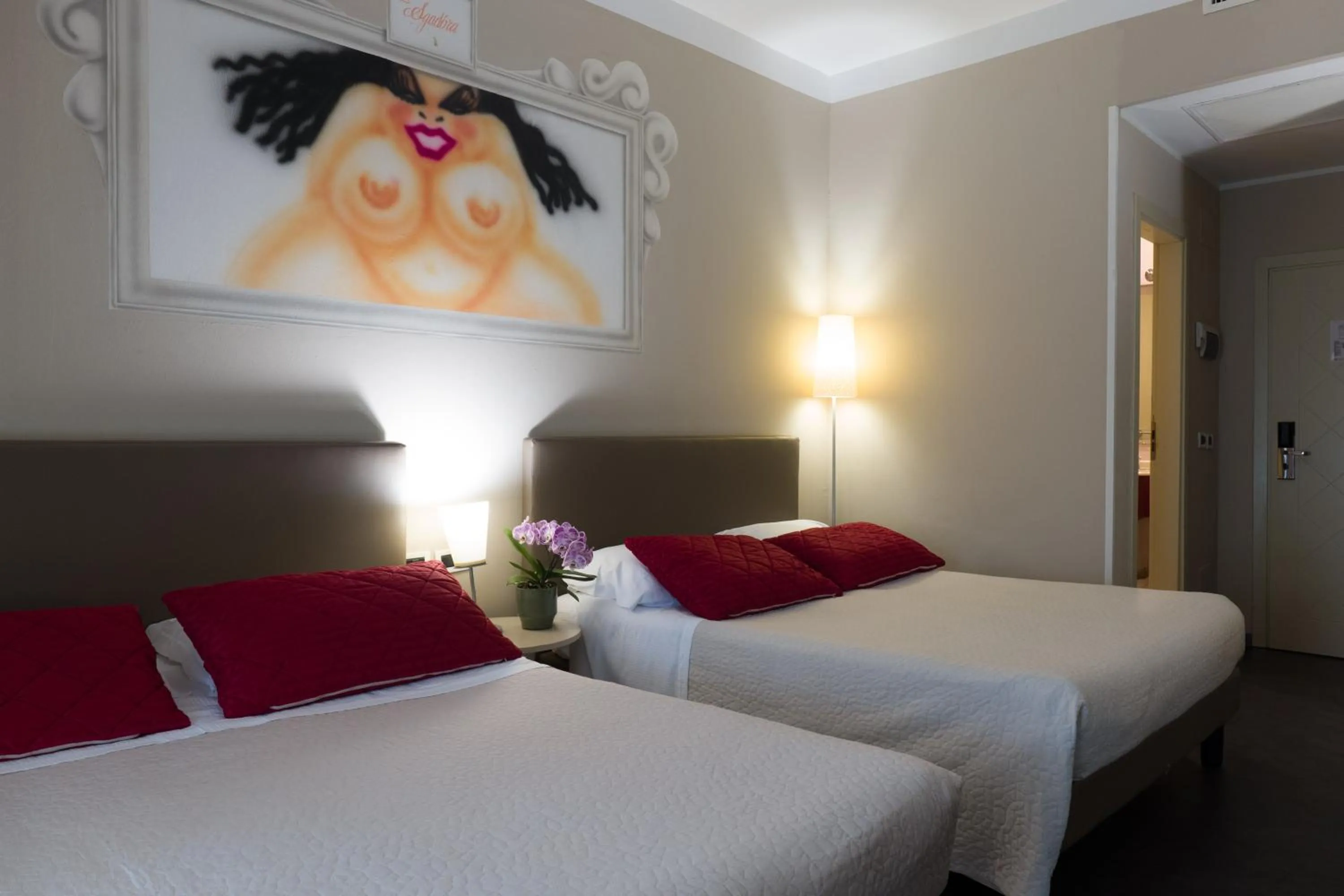 Bed in Hotel La Gradisca